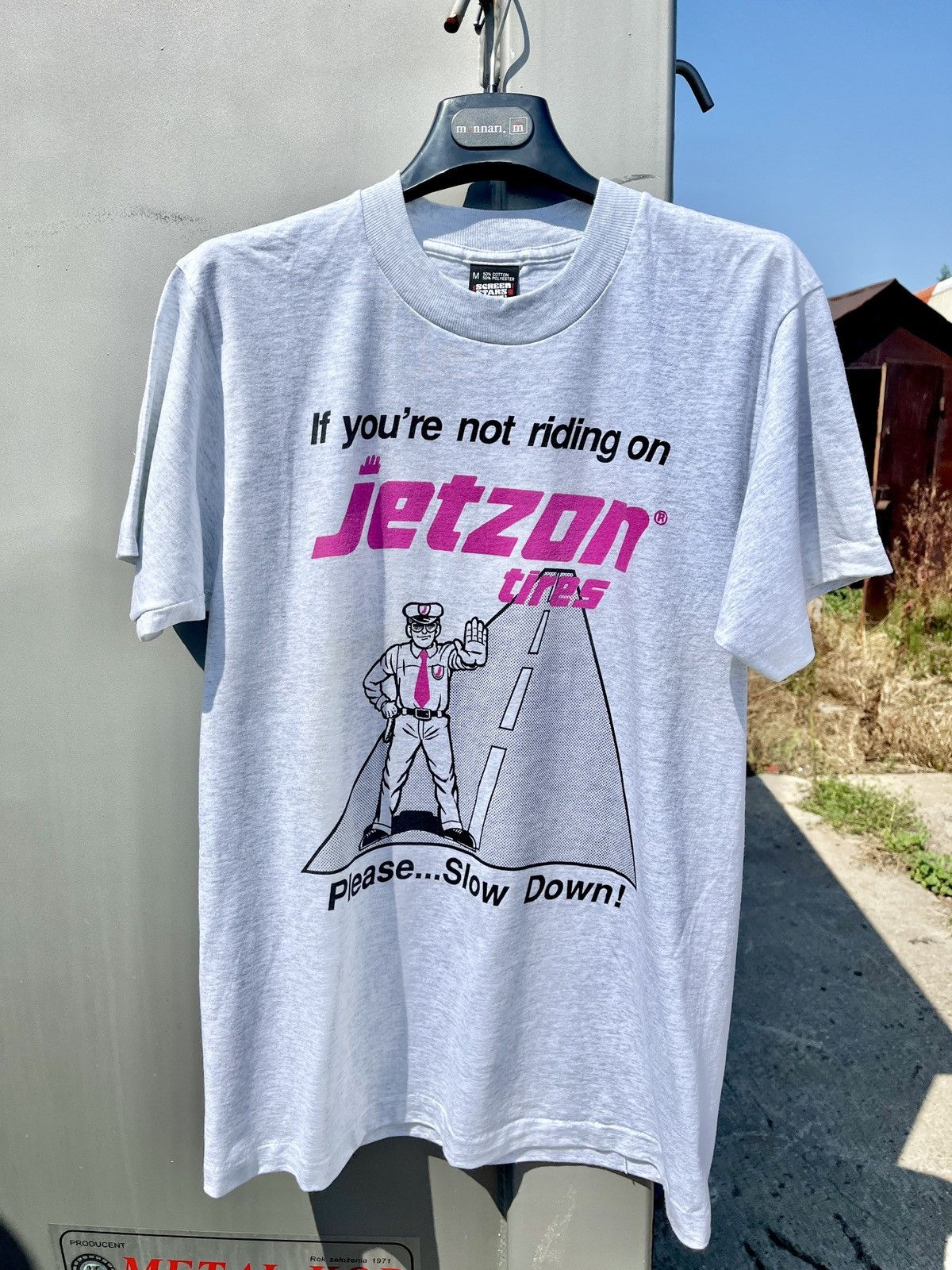 Other Vintage 80s 90s Jetzon Tires Euler Motorshop M Screen Stars Size US M / EU 48-50 / 2 - 1 Thumbnail
