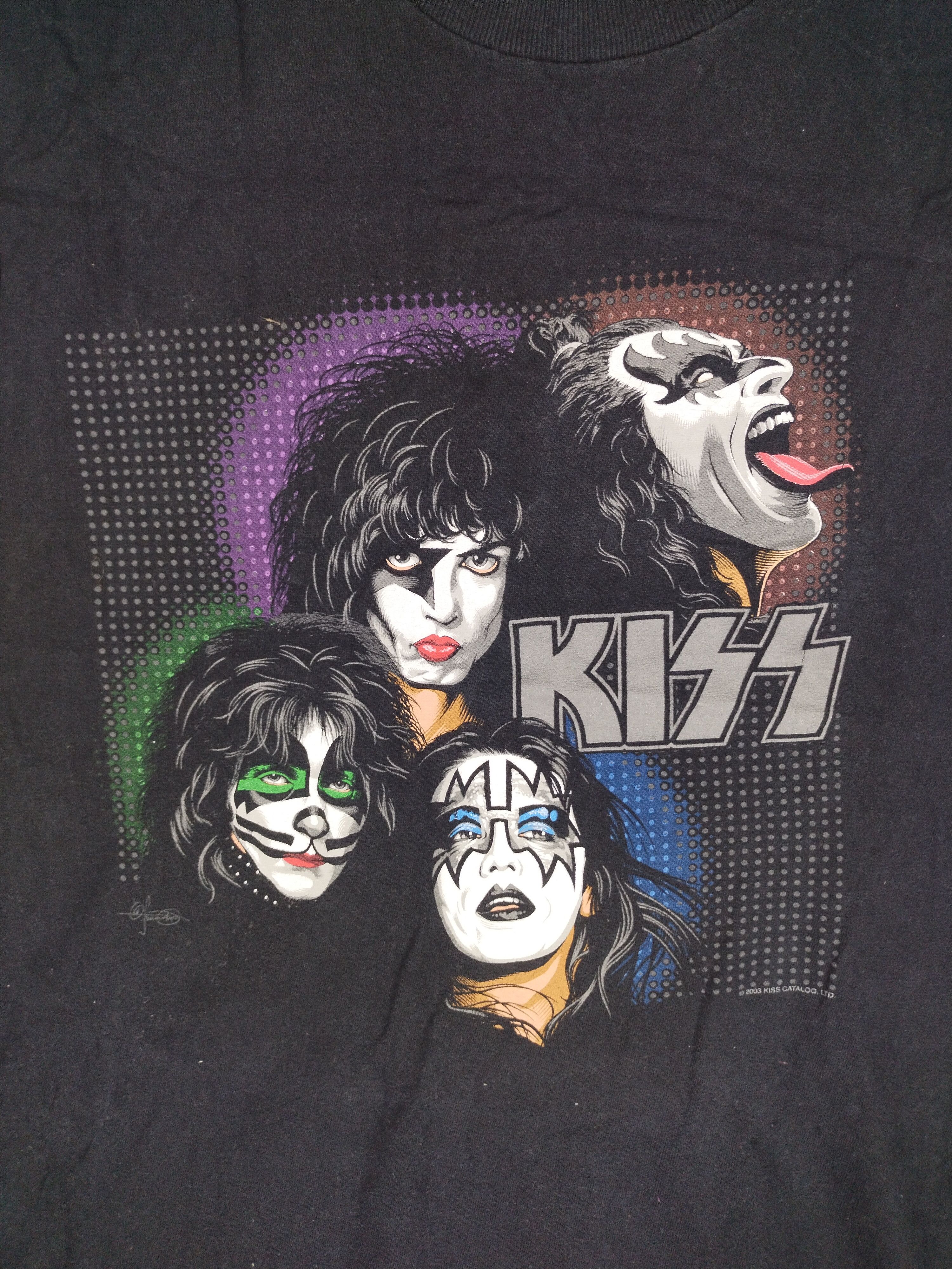 Band Tees 🔥 VINTAGE Y2K CATALOG BAND KISS SHIRT TEE Size US M / EU 48-50 / 2 - 2 Thumbnail
