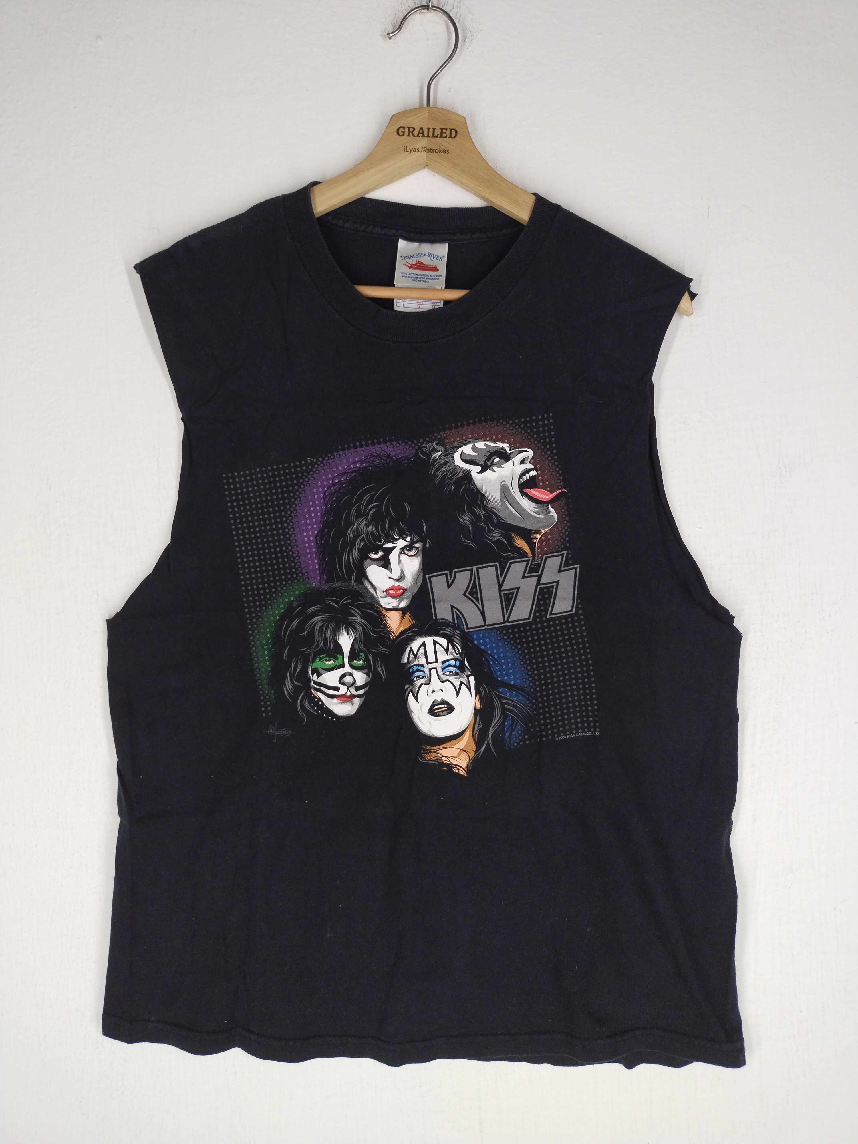 Band Tees 🔥 VINTAGE Y2K CATALOG BAND KISS SHIRT TEE Size US M / EU 48-50 / 2 - 1 Thumbnail