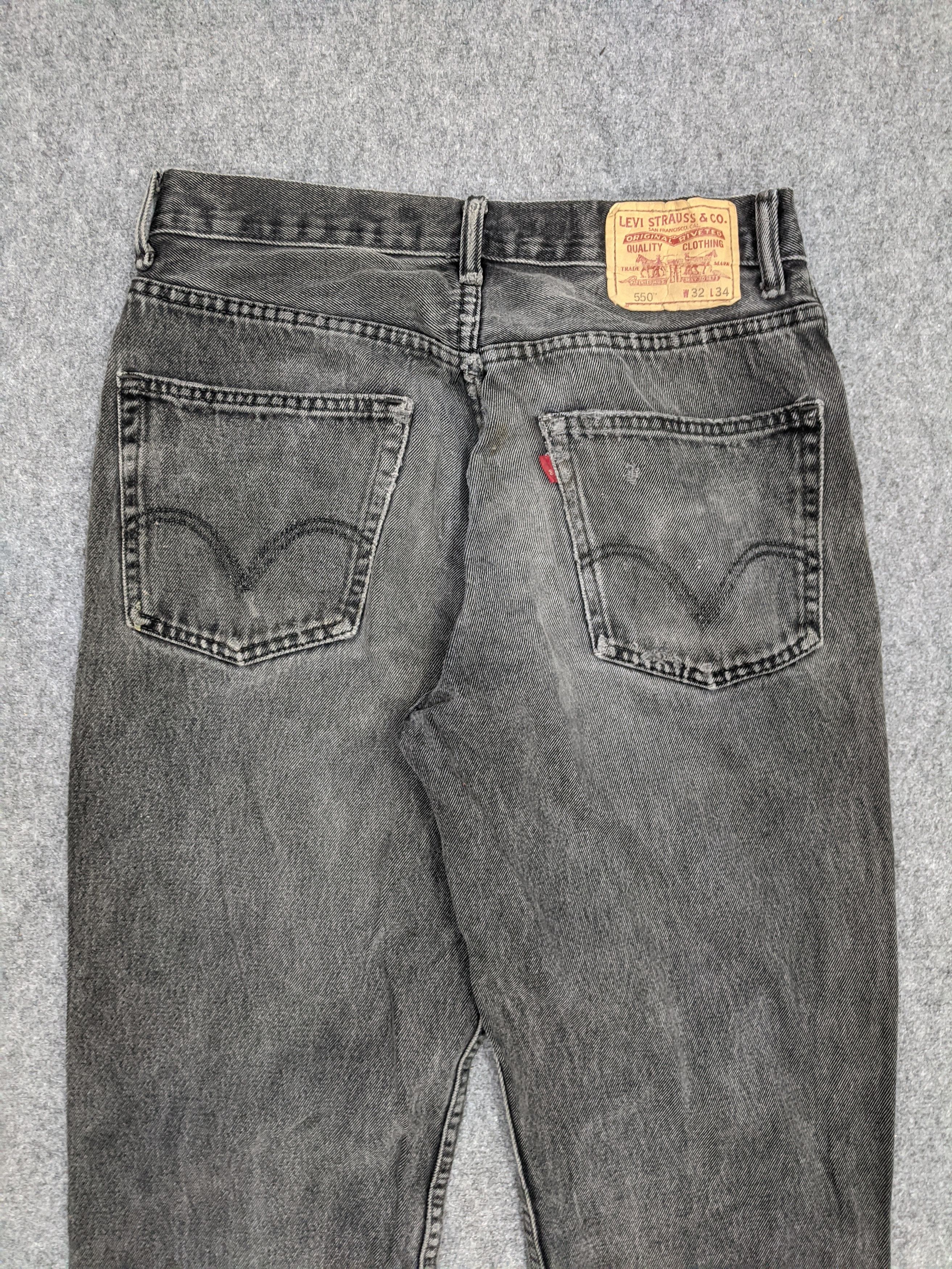 Levi's Vintage Levis 550 Jeans DP0874 Size US 32 / EU 48 - 4 Thumbnail