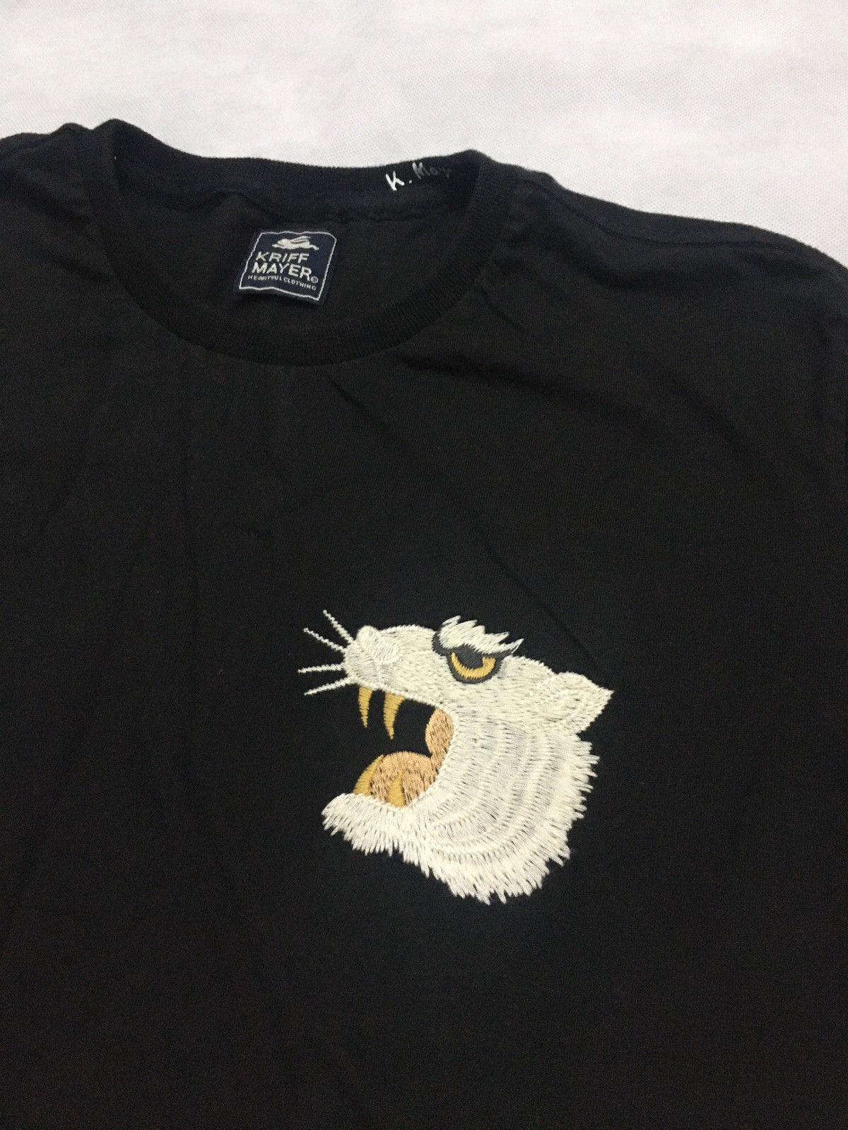 Japanese Brand Kriff mayer x sukajan tiger japan embroidery tee Size US M / EU 48-50 / 2 - 5 Thumbnail