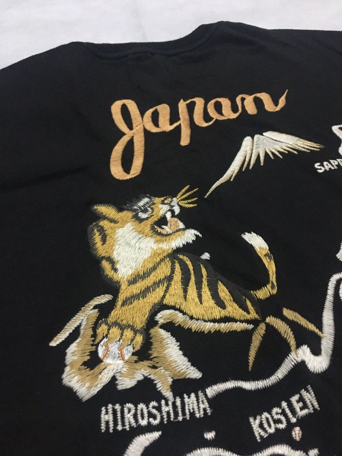 Japanese Brand Kriff mayer x sukajan tiger japan embroidery tee Size US M / EU 48-50 / 2 - 4 Thumbnail