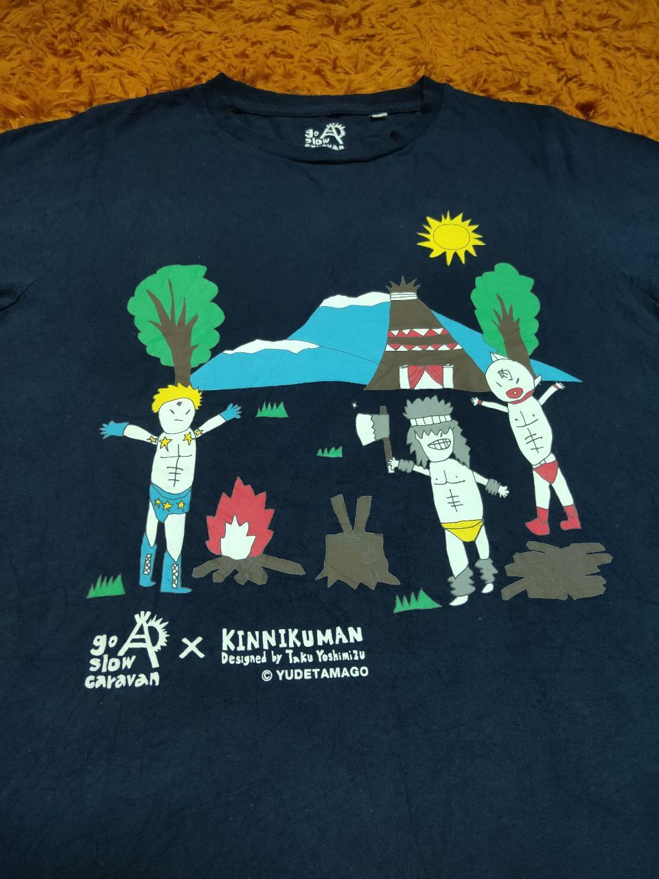 Designer × Japanese Brand × go slow caravan Go Slow Caravan x Kinnikuman Size US S / EU 44-46 / 1 - 2 Thumbnail