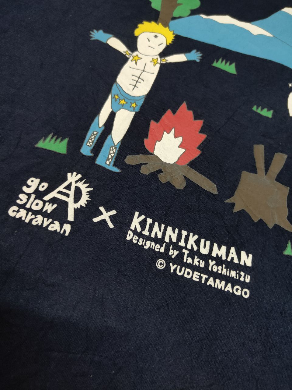 Designer × Japanese Brand × go slow caravan Go Slow Caravan x Kinnikuman Size US S / EU 44-46 / 1 - 3 Thumbnail