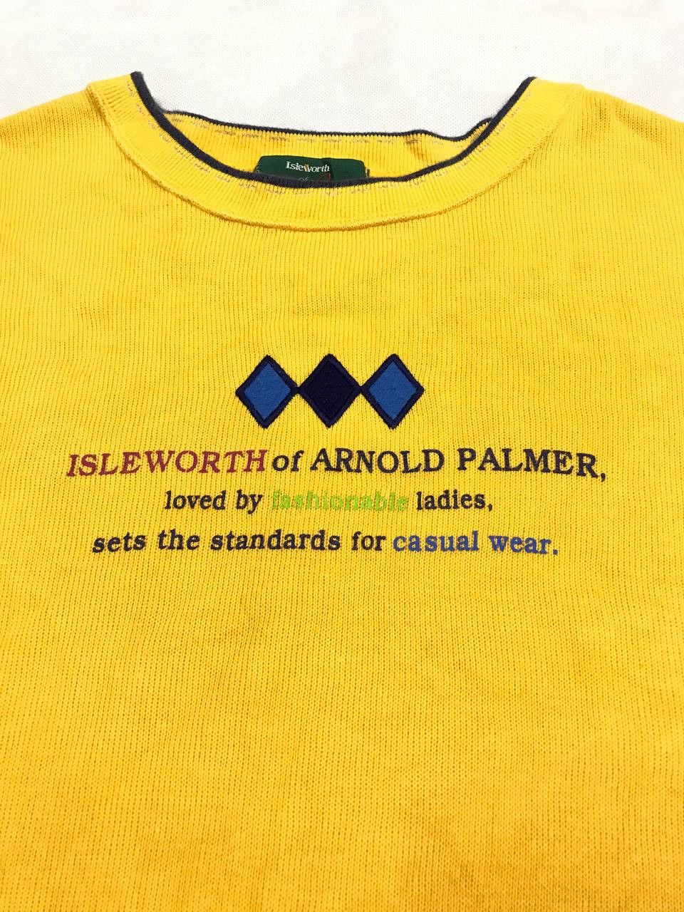 Designer × Japanese Brand × Vintage Vintage Arnold Palmer Sweatshirt Cropped Size US M / EU 48-50 / 2 - 4 Thumbnail