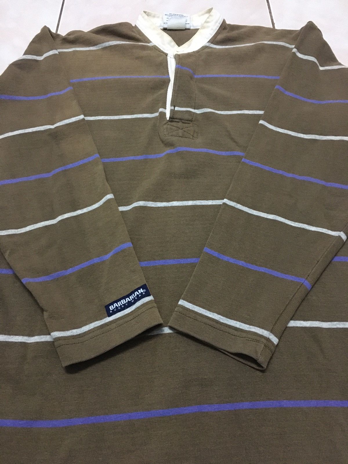 Barbarian × Vintage Vintage Barbarian Rugby Wear Sweatshirt Size US M / EU 48-50 / 2 - 2 Thumbnail