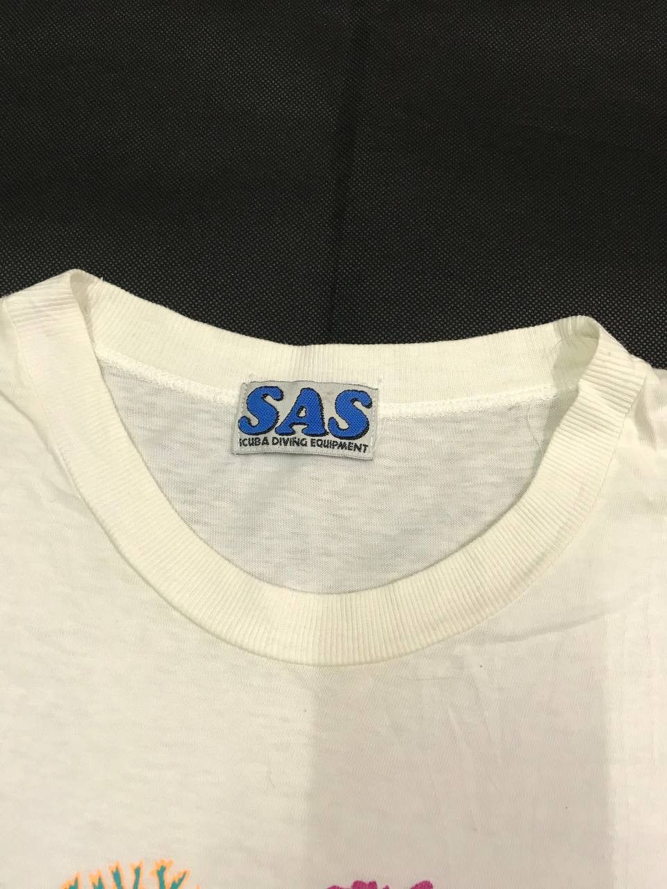 Japanese Brand × Vintage Vintage Sas Scuba Diving Equipment Tee Size US L / EU 52-54 / 3 - 4 Thumbnail