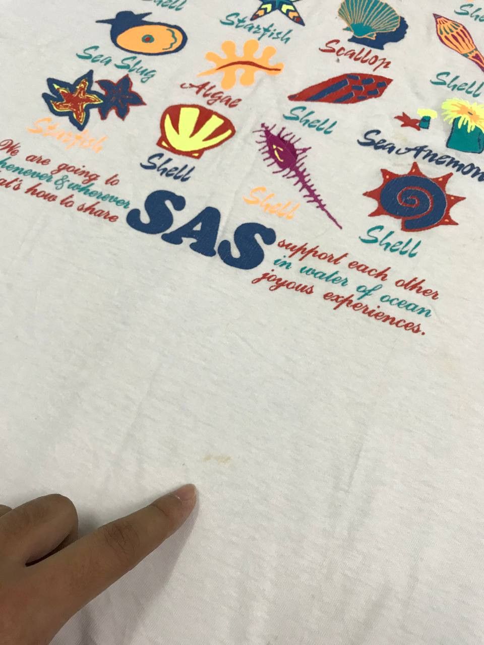 Japanese Brand × Vintage Vintage Sas Scuba Diving Equipment Tee Size US L / EU 52-54 / 3 - 9 Thumbnail