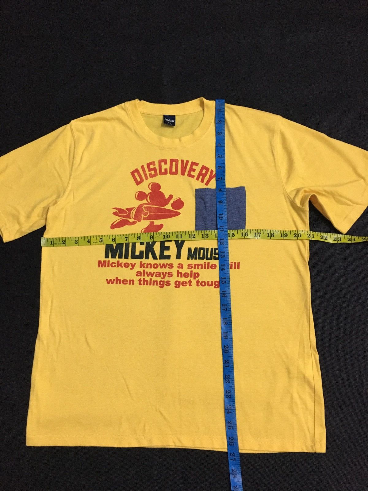 Cartoon Network × Disney Mickey mouse single pocket tee Size US L / EU 52-54 / 3 - 7 Thumbnail