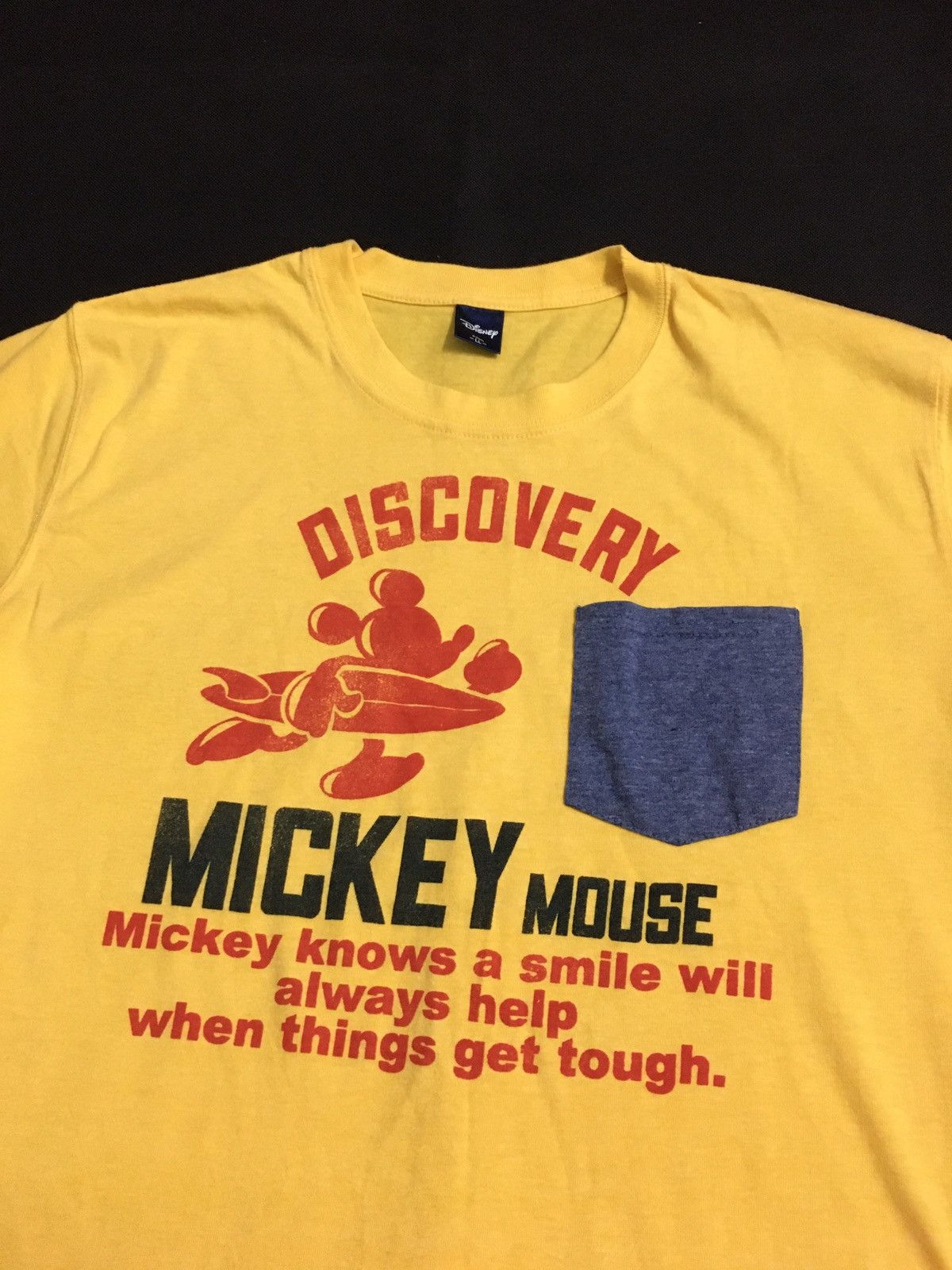 Cartoon Network × Disney Mickey mouse single pocket tee Size US L / EU 52-54 / 3 - 2 Thumbnail