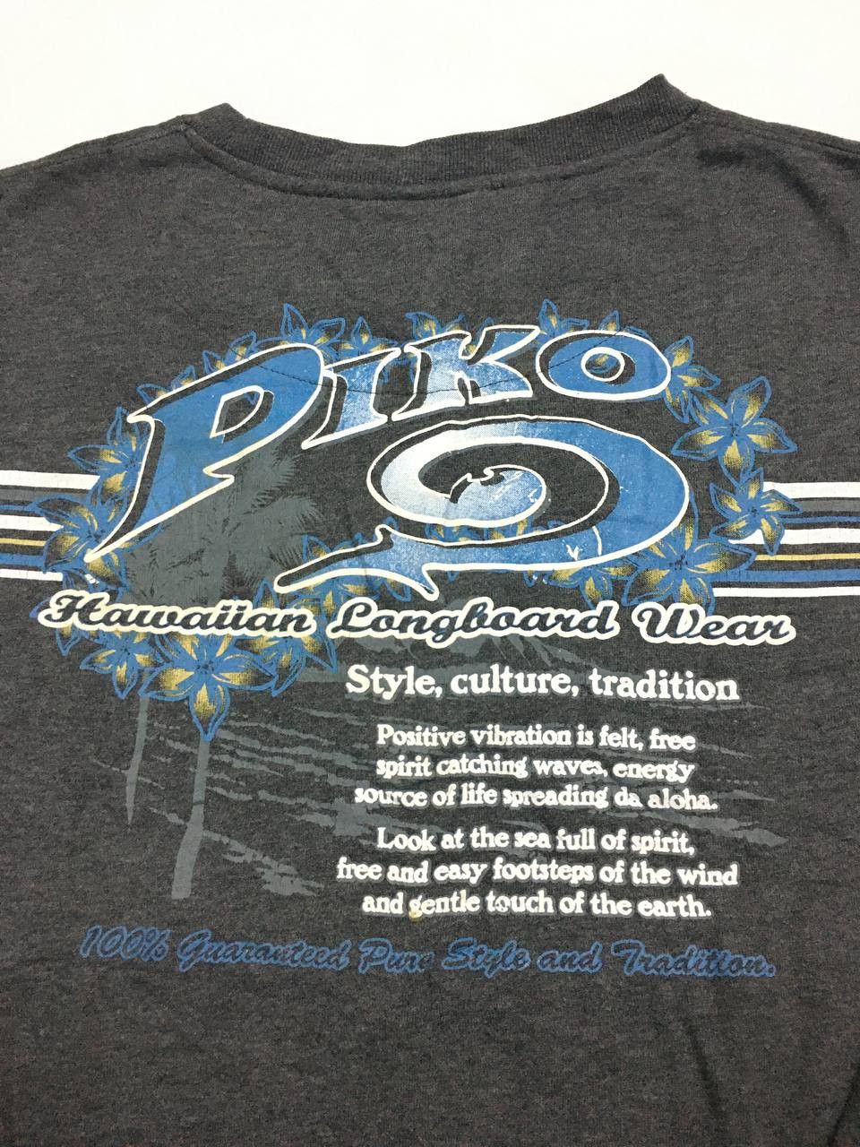 Japanese Brand Vintage Piko Hawaiian Longboard Wear Sweatshirt Size US XL / EU 56 / 4 - 10 Thumbnail