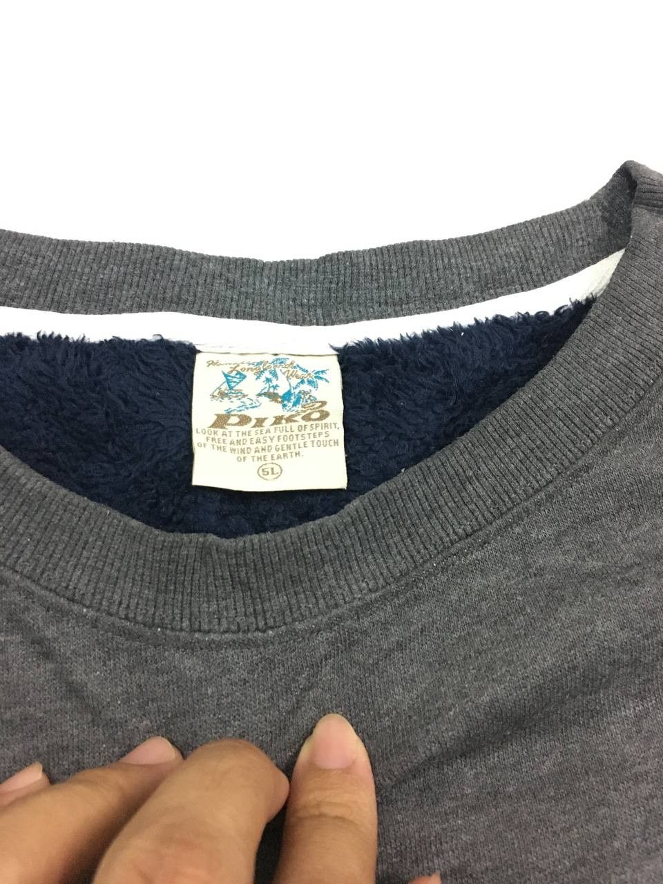 Japanese Brand Vintage Piko Hawaiian Longboard Wear Sweatshirt Size US XL / EU 56 / 4 - 6 Thumbnail