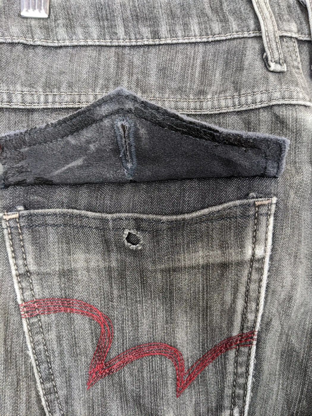 Edwin Vintage 90s Edwin Wildfire Denim Washed Pants Bottom Size US 33 - 4 Thumbnail