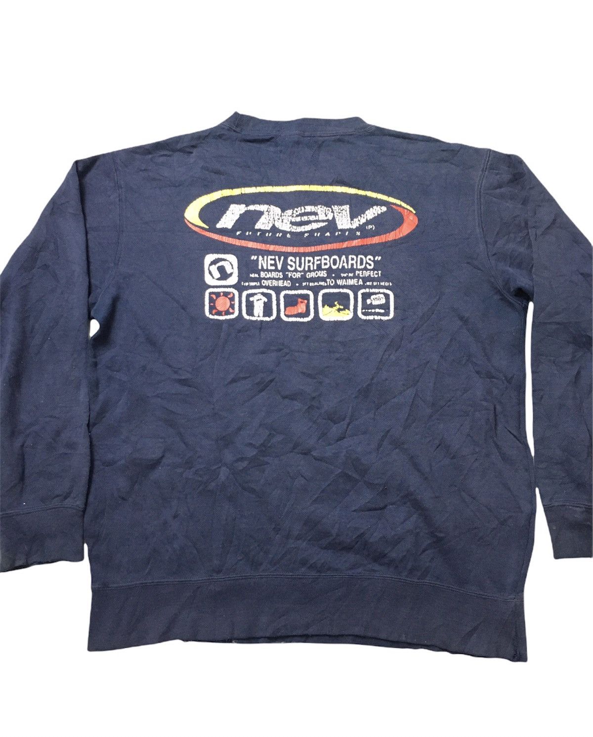 Vintage Vintage Nev Surfboards Sweatshirt Size US M / EU 48-50 / 2 - 1 Thumbnail