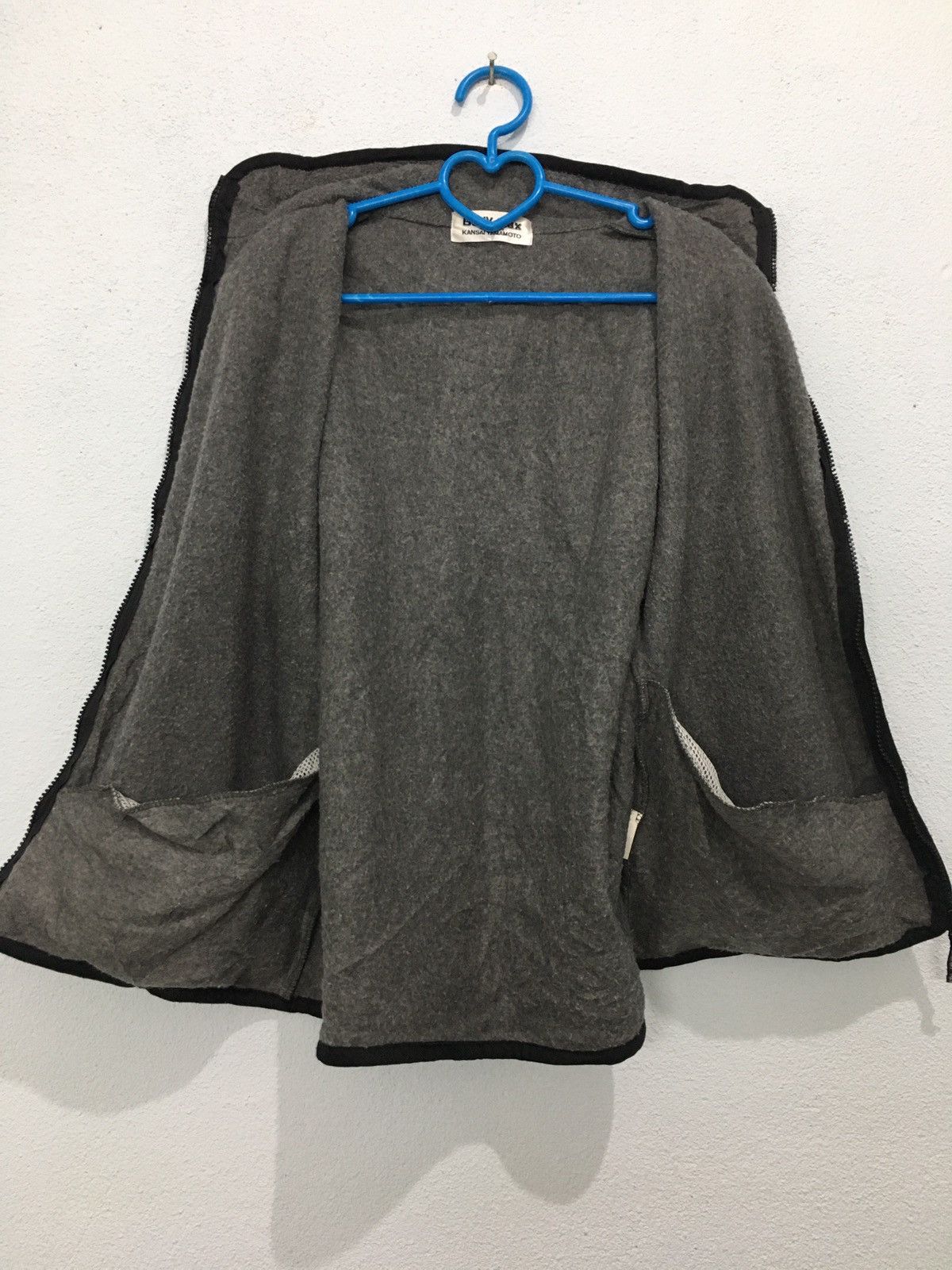 Japanese Brand × Kansai Yamamoto Kansai Yamamoto Body Max Vest Fleece Jacket Size US L / EU 52-54 / 3 - 5 Thumbnail