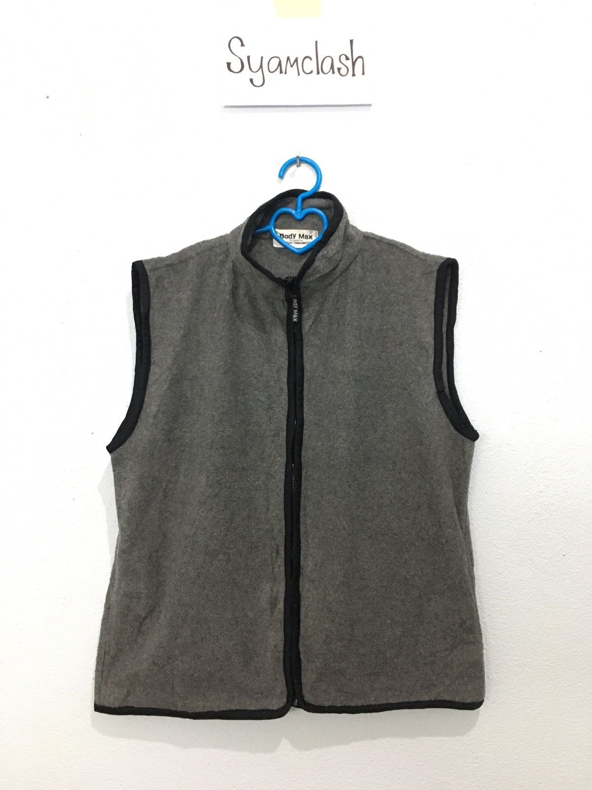 Japanese Brand Kansai Yamamoto Body Max Vest Fleece Jacket | Grailed