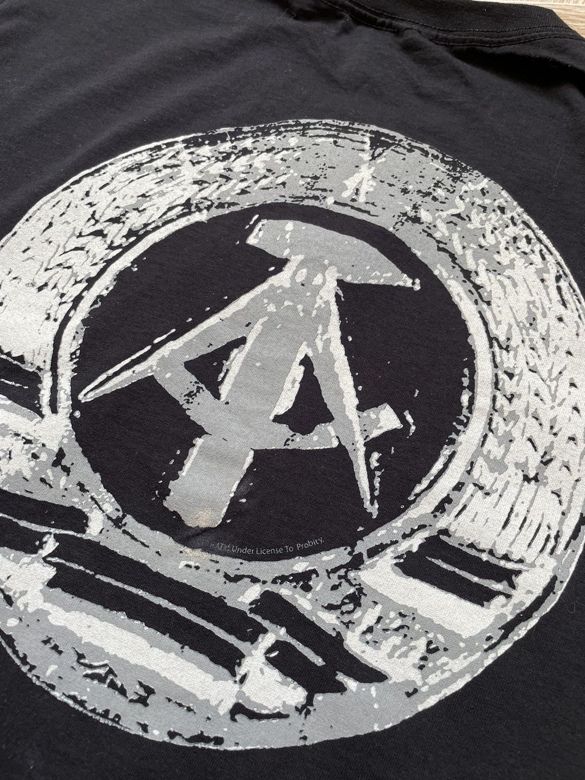 Band Tees × Rage Against The Machine × Vintage Vintage 90's Rage Against The Machine Long Sleeve Band Tees Size US M / EU 48-50 / 2 - 6 Thumbnail