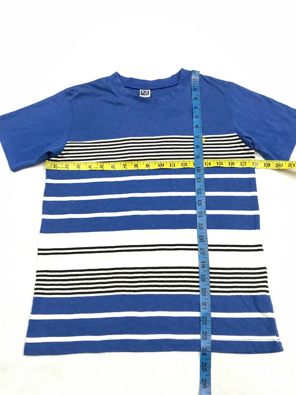 Hang Ten × Japanese Brand × Vintage Vintage Hang Ten Stripes Tee Size US S / EU 44-46 / 1 - 7 Thumbnail