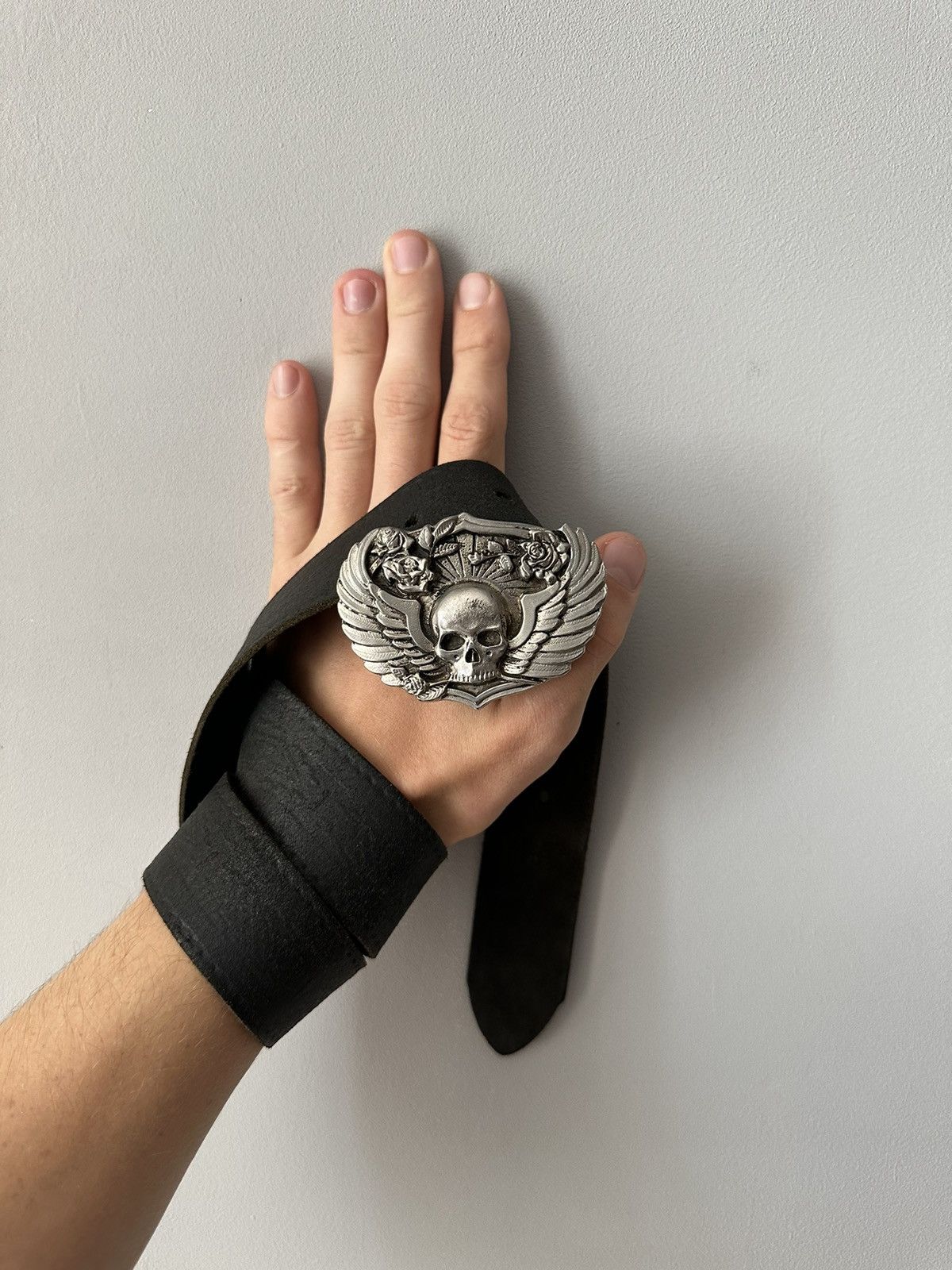 If Six Was Nine VINTAGE Y2K JAPANESE BELT ALT GOTH PUNK RAVE KANYE STYTE Size ONE SIZE - 2 Thumbnail