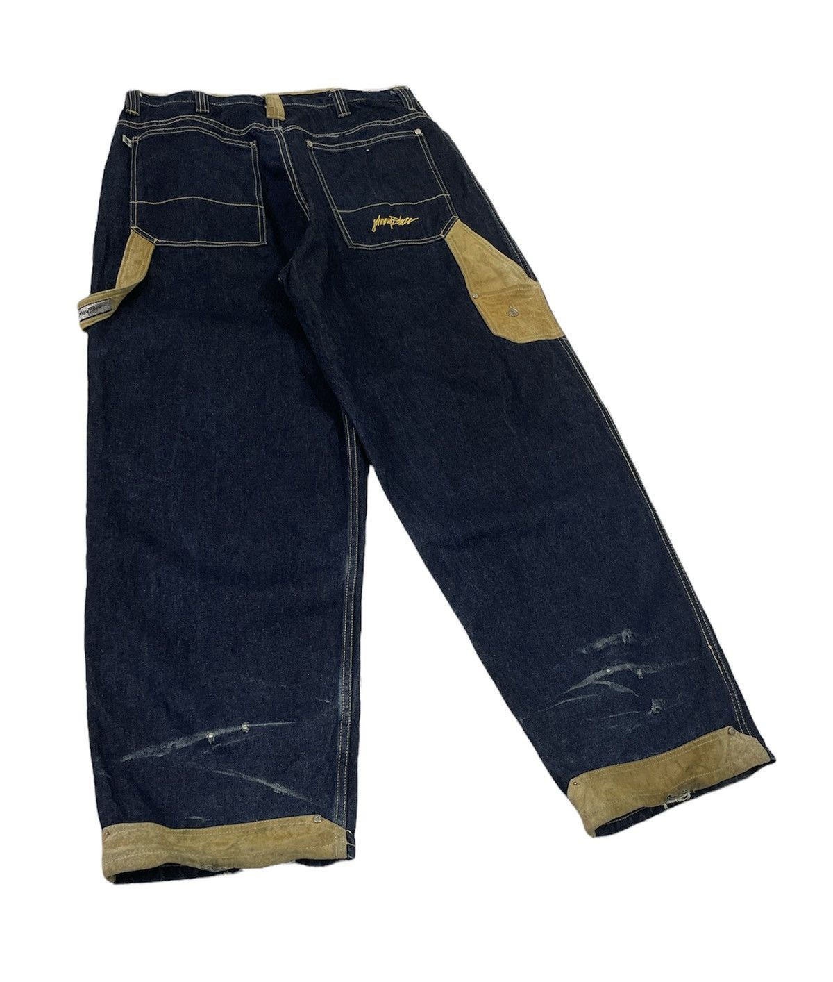 Wu-Tang Clan Johnny Blaze Carpenter Jeans Distressed Size US 33 - 2 Thumbnail