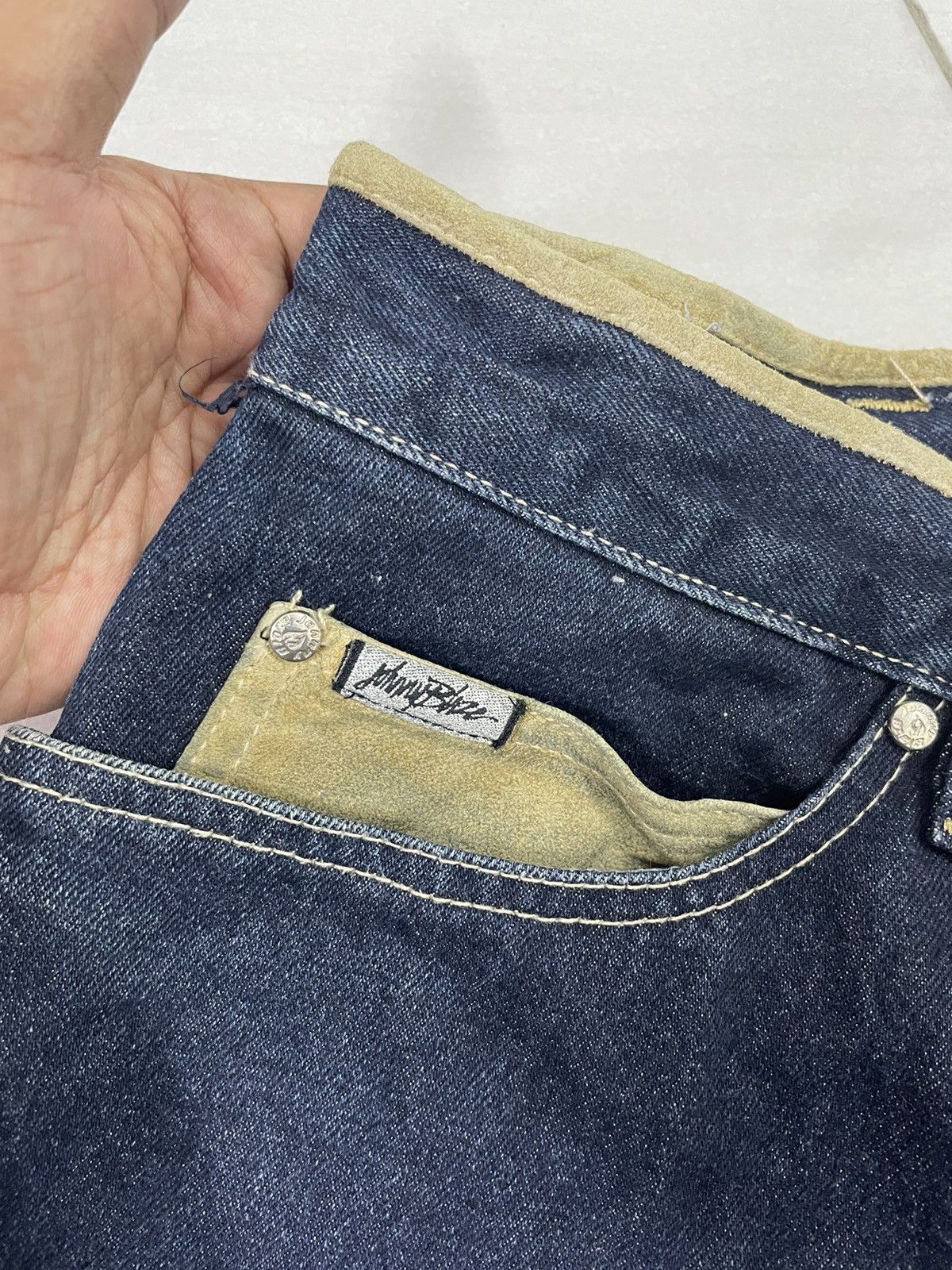 Wu-Tang Clan Johnny Blaze Carpenter Jeans Distressed Size US 33 - 8 Thumbnail