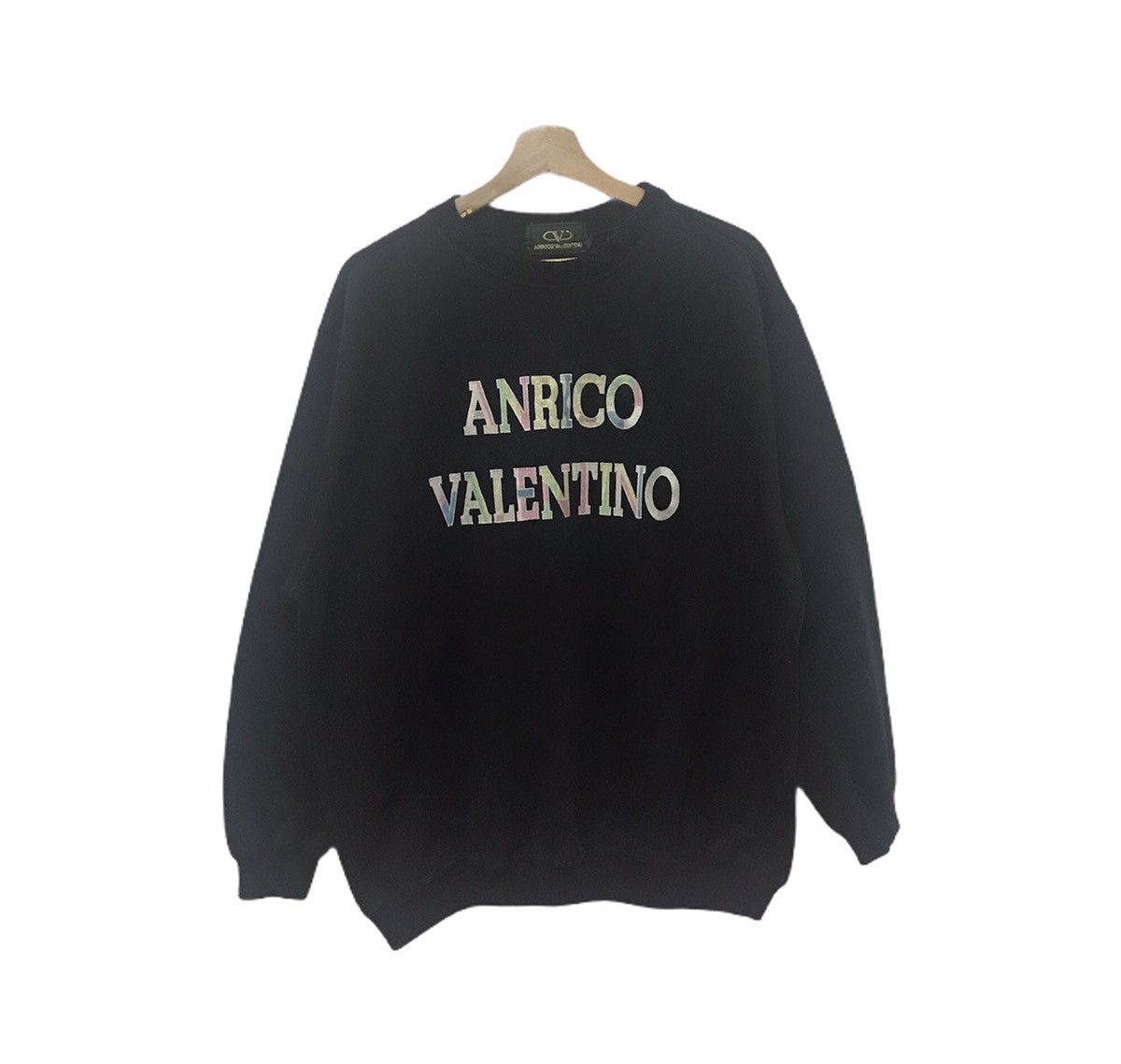 Valentino Vintage 90's Anrico Valentino Sweatshirt Size US L / EU 52-54 / 3 - 1 Thumbnail