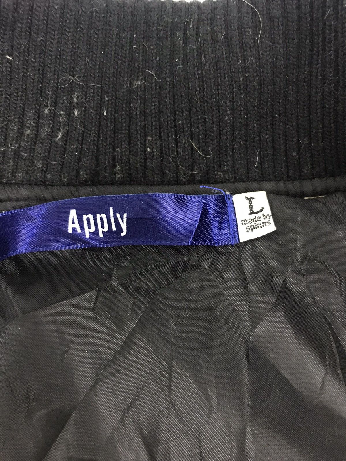 Japanese Brand Hype Style Varsity Jacket Quilted Inner College Size M / US 6-8 / IT 42-44 - 4 Thumbnail