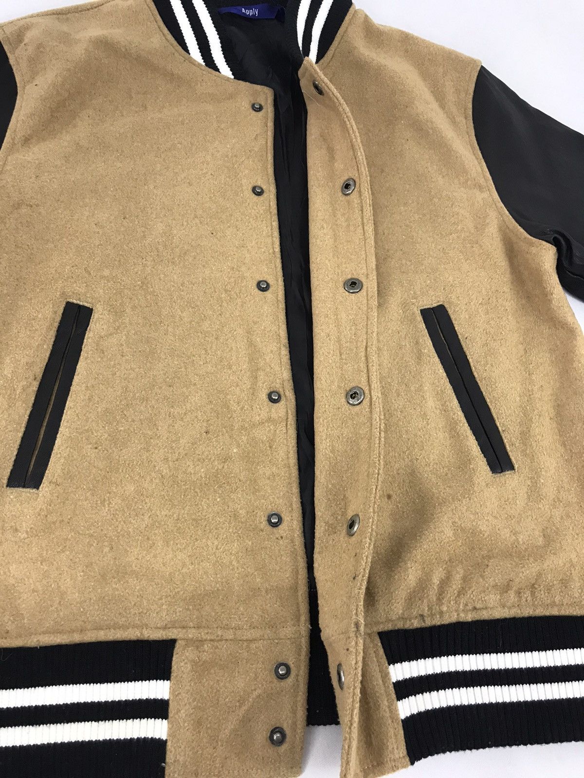 Japanese Brand Hype Style Varsity Jacket Quilted Inner College Size M / US 6-8 / IT 42-44 - 2 Thumbnail