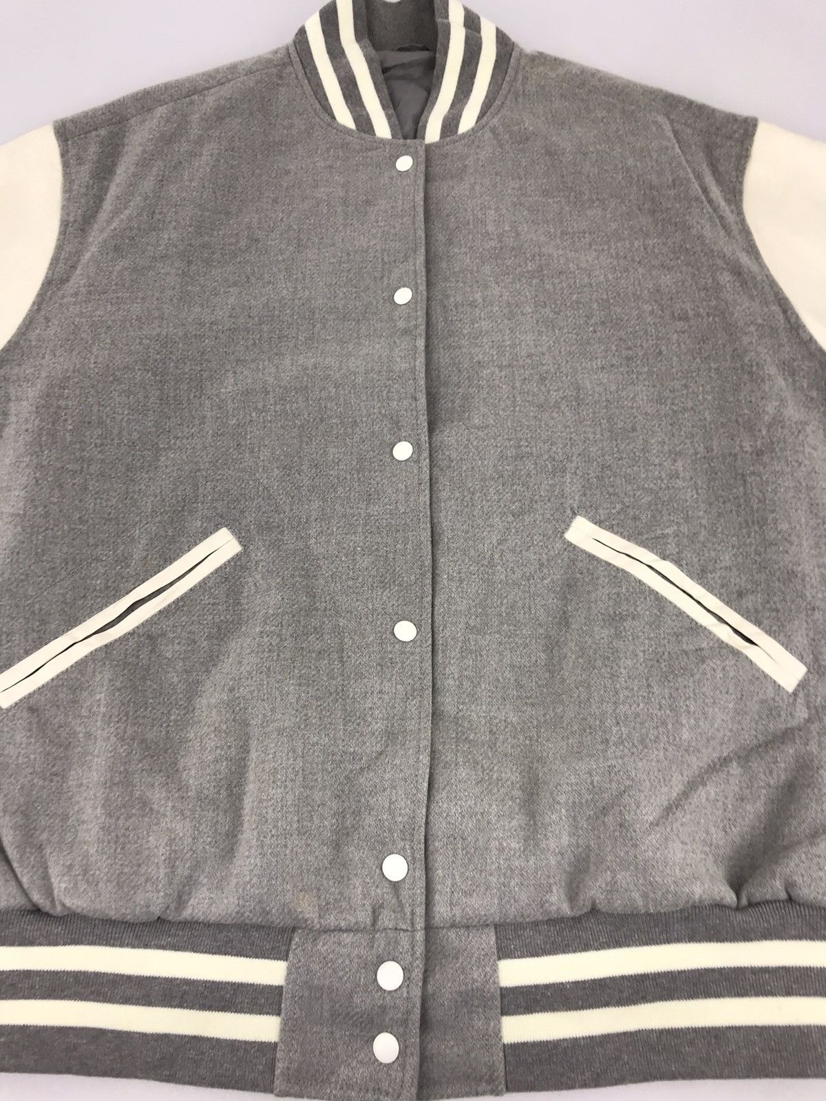 Japanese Brand Vintage Japanese Brand Simple Varsity Jacket Quilted Inner Size US XL / EU 56 / 4 - 3 Thumbnail
