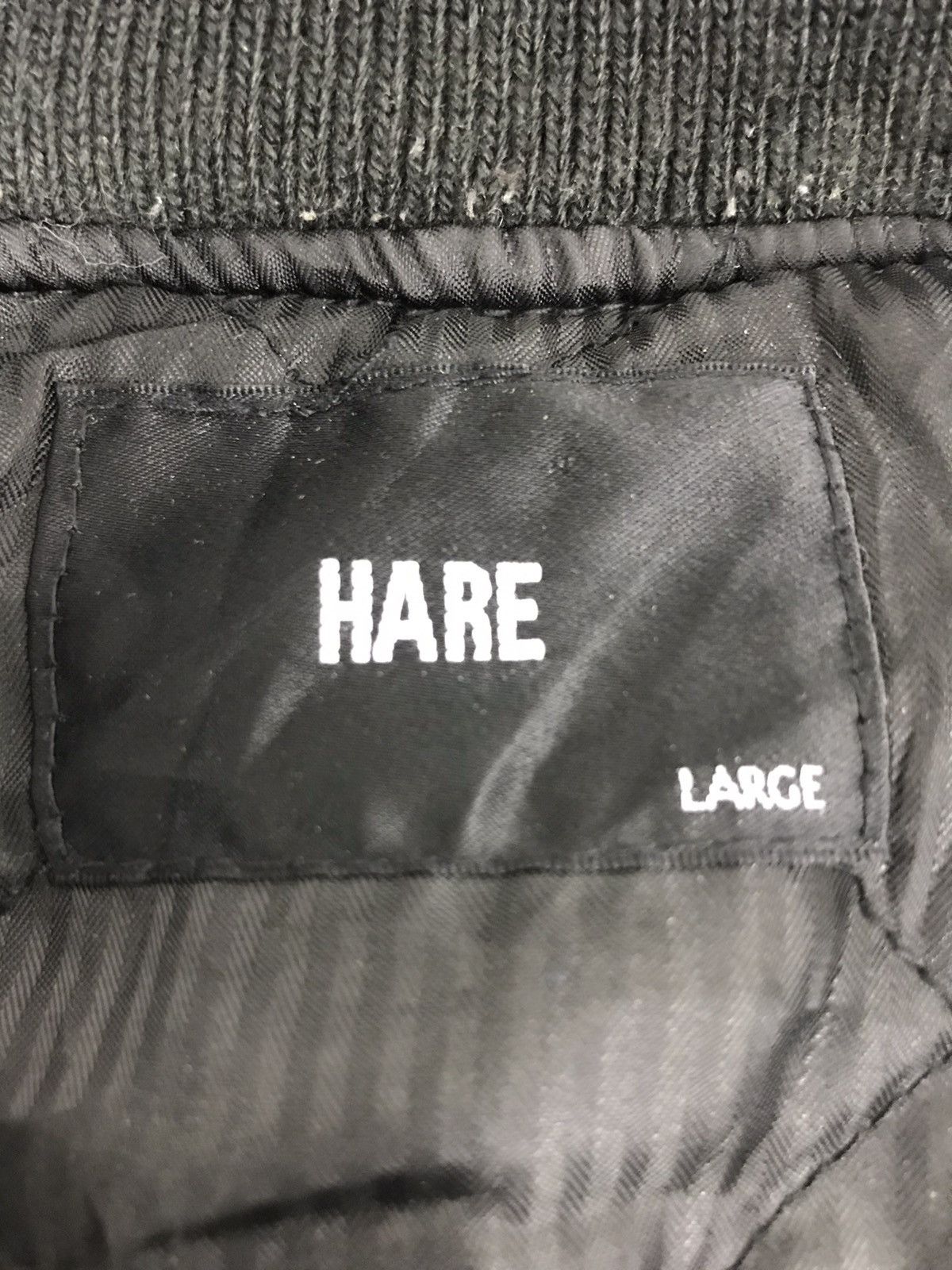 HARE Vintage Hare Japanese Brand Varsity Jacket Quilted Inner Size US M / EU 48-50 / 2 - 5 Thumbnail