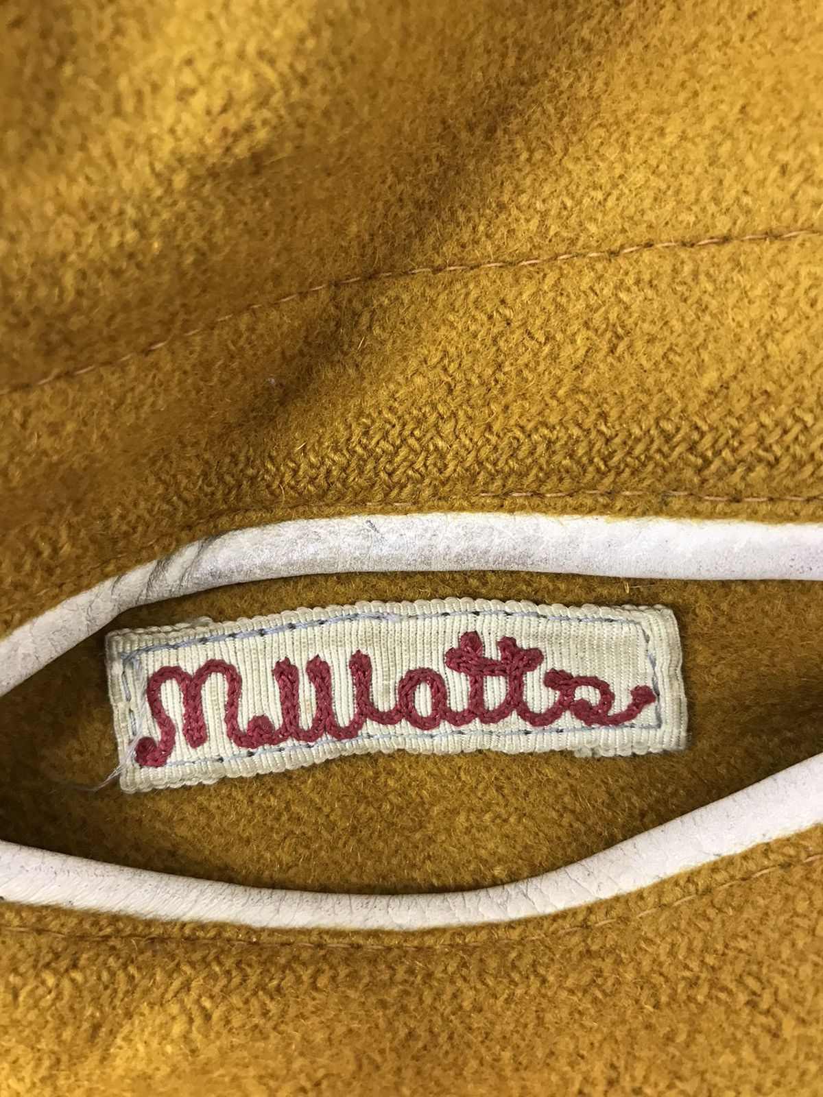 Vintage Vintage 90s Lasley Knitting M Watte Varsity Jacket Wool Size US L / EU 52-54 / 3 - 4 Thumbnail