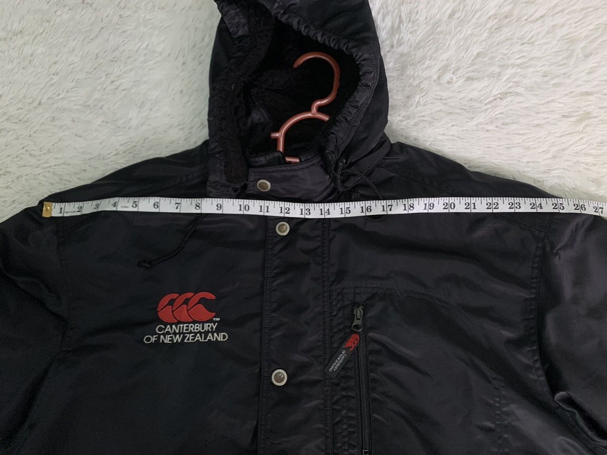 Canterbury of New Zealand × Sports Specialties × Vintage Vintage Canterbury New Zealand Long Jacket Hooded Big Logo Size US XL / EU 56 / 4 - 10 Thumbnail