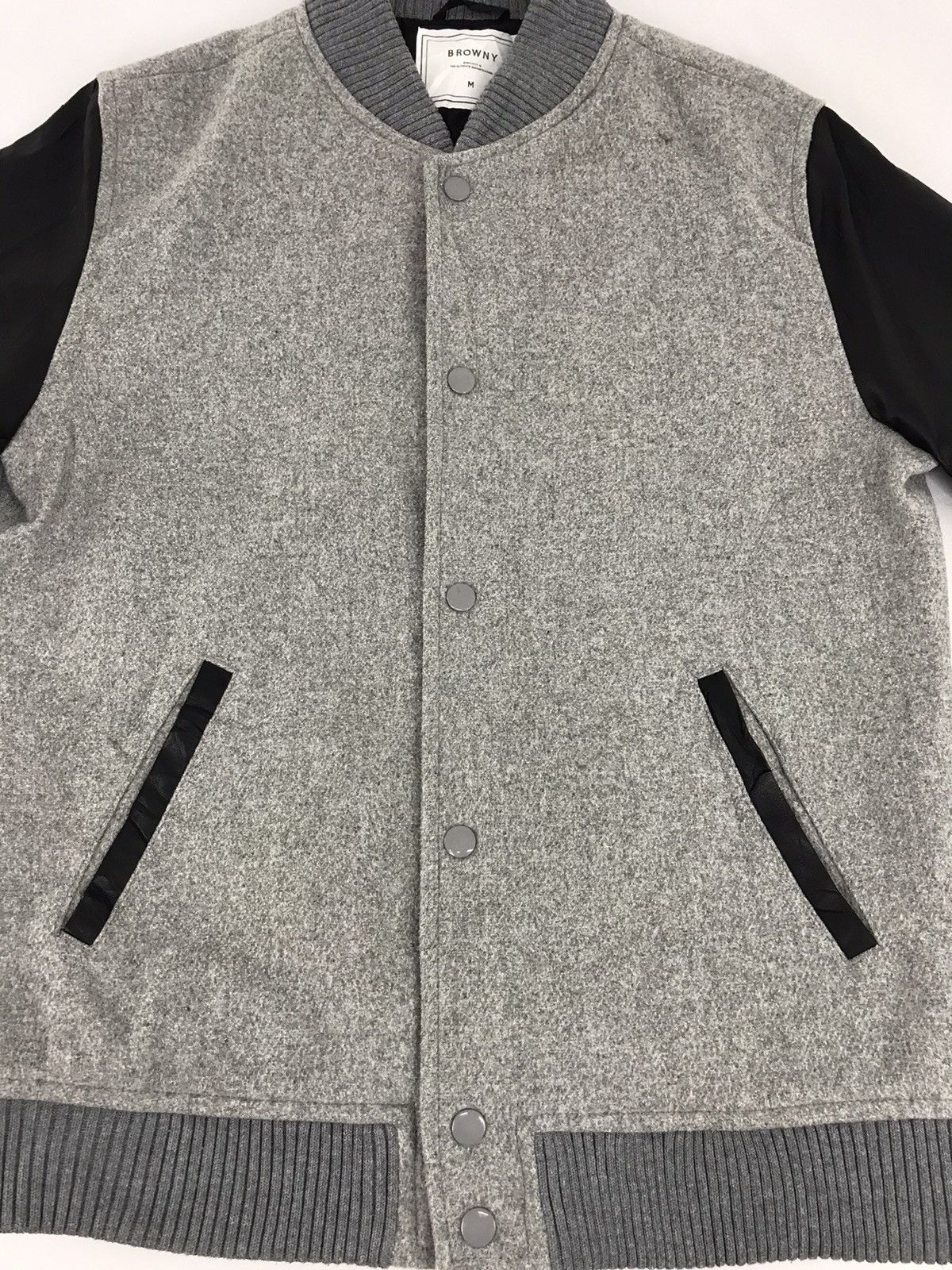 Japanese Brand Vintage Japanese Brand Simple Varsity Jacket Quilted Inner Size US S / EU 44-46 / 1 - 2 Thumbnail