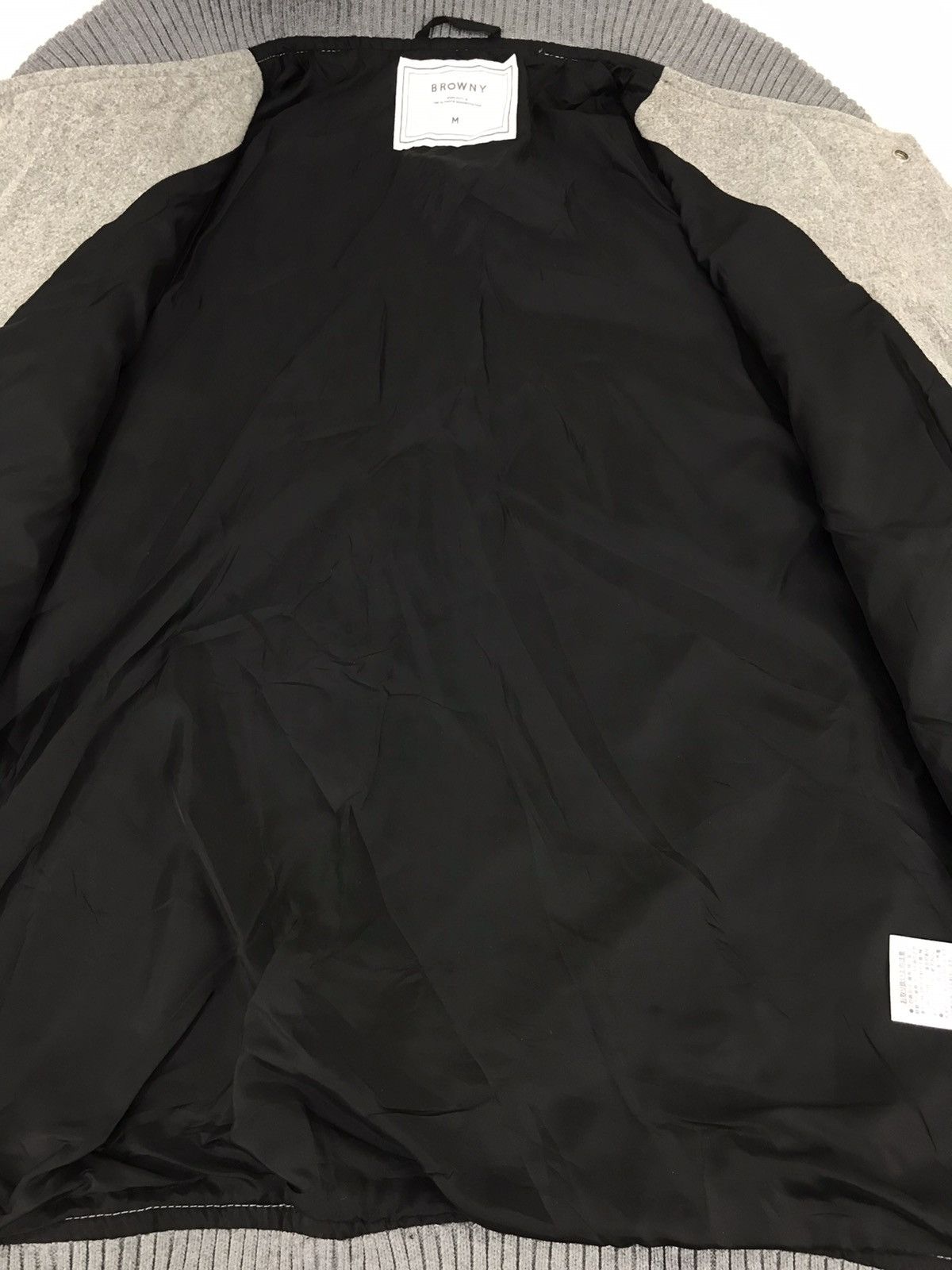 Japanese Brand Vintage Japanese Brand Simple Varsity Jacket Quilted Inner Size US S / EU 44-46 / 1 - 4 Thumbnail