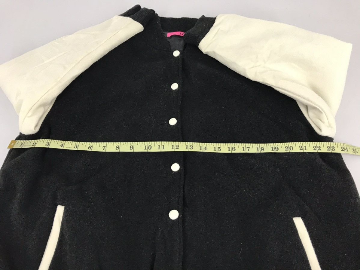 Japanese Brand LDS Varsity Jacket Wool Quilted Inner Modern Style Size US L / EU 52-54 / 3 - 9 Thumbnail