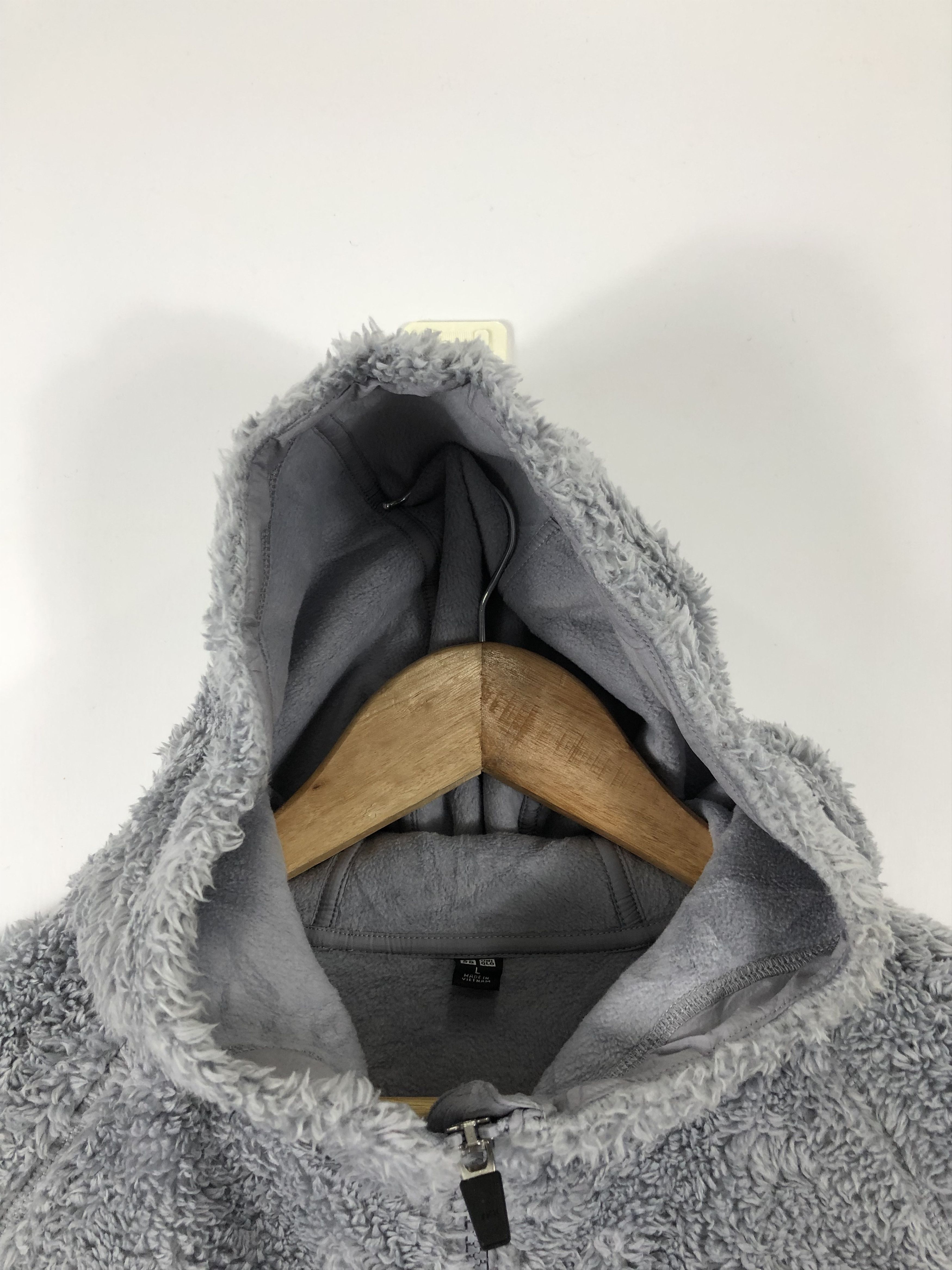 Japanese Brand × Uniqlo Japanese Brand Uniqlo Matted Fleece Jacket Hoodie Size US L / EU 52-54 / 3 - 5 Thumbnail