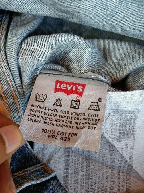 Levi's Vintage Levi's 501 Distressed Jeans 33x34 Size US 33 - 9 Thumbnail
