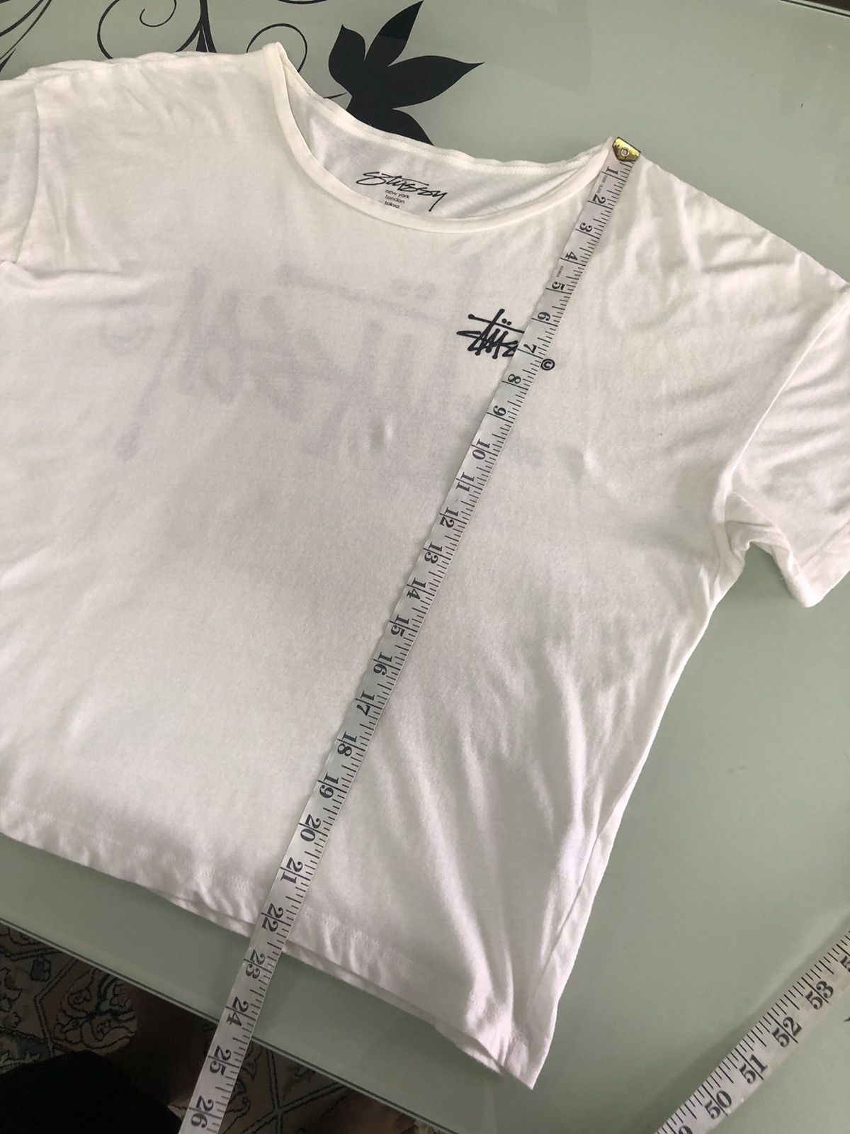 Stussy Rare❗️STUSSY Japan Big Print Crop Top Women Size M / US 6-8 / IT 42-44 - 22 Thumbnail