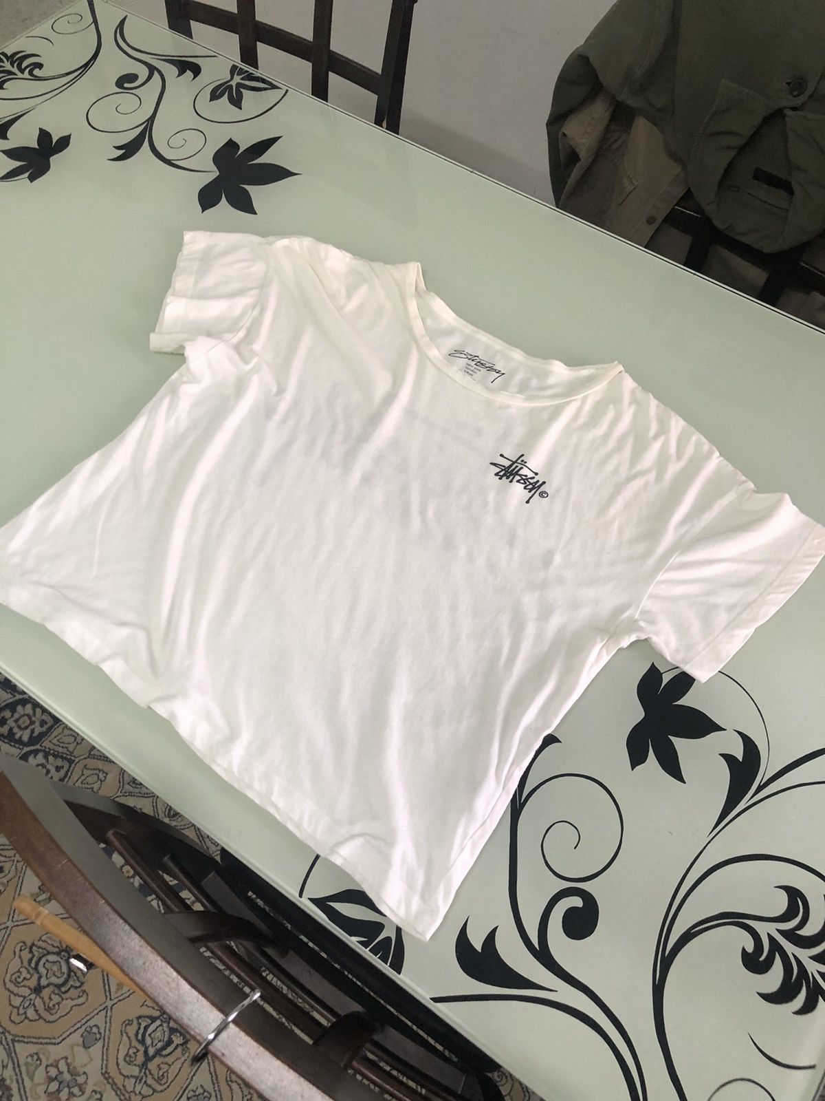 Stussy Rare❗️STUSSY Japan Big Print Crop Top Women Size M / US 6-8 / IT 42-44 - 17 Thumbnail