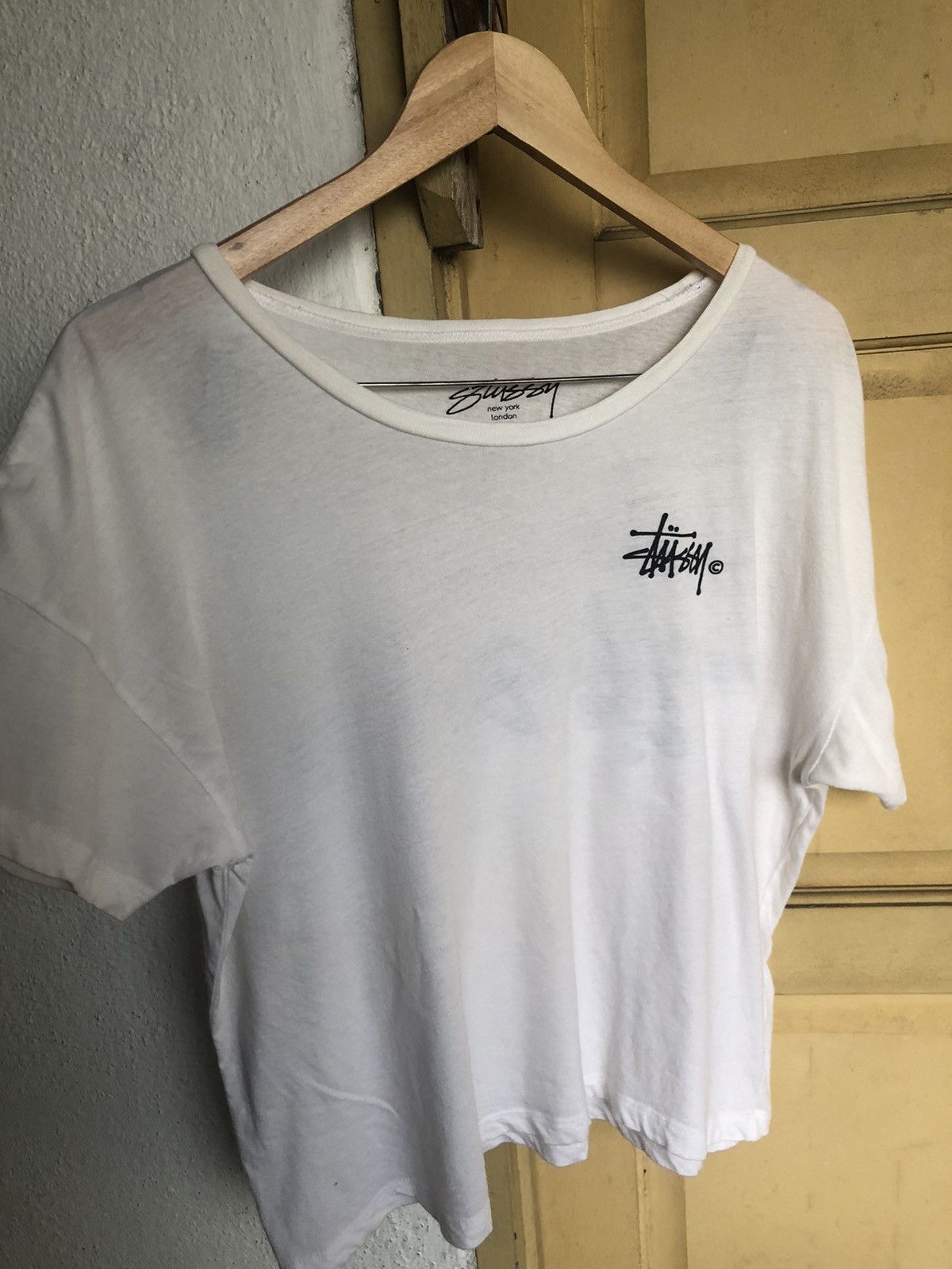 Stussy Rare❗️STUSSY Japan Big Print Crop Top Women Size M / US 6-8 / IT 42-44 - 7 Thumbnail