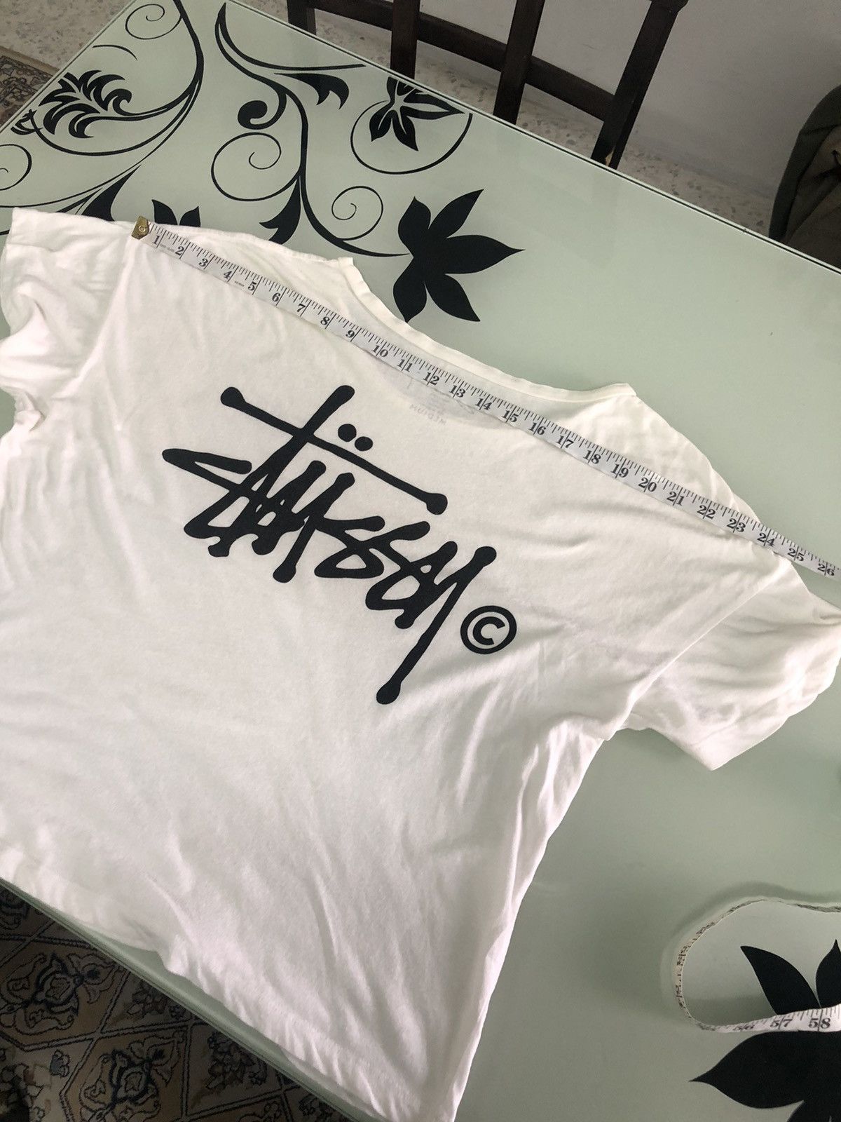 Stussy Rare❗️STUSSY Japan Big Print Crop Top Women Size M / US 6-8 / IT 42-44 - 24 Thumbnail