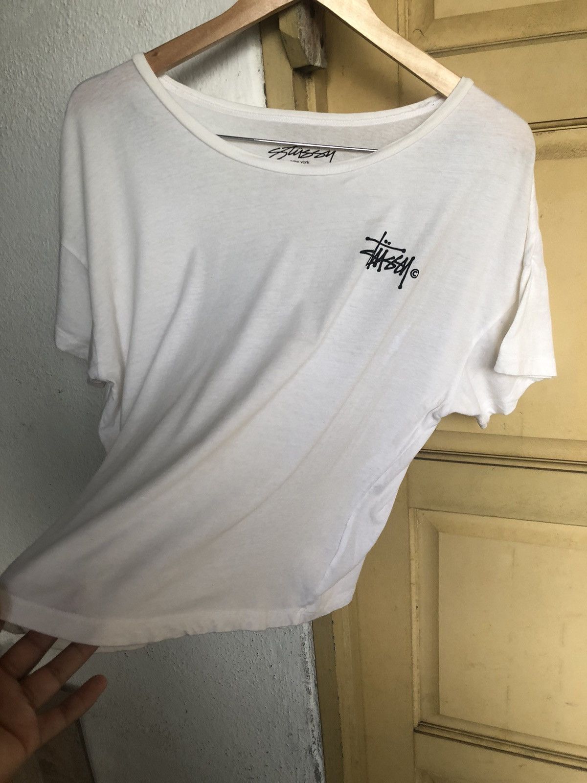 Stussy Rare❗️STUSSY Japan Big Print Crop Top Women Size M / US 6-8 / IT 42-44 - 15 Thumbnail