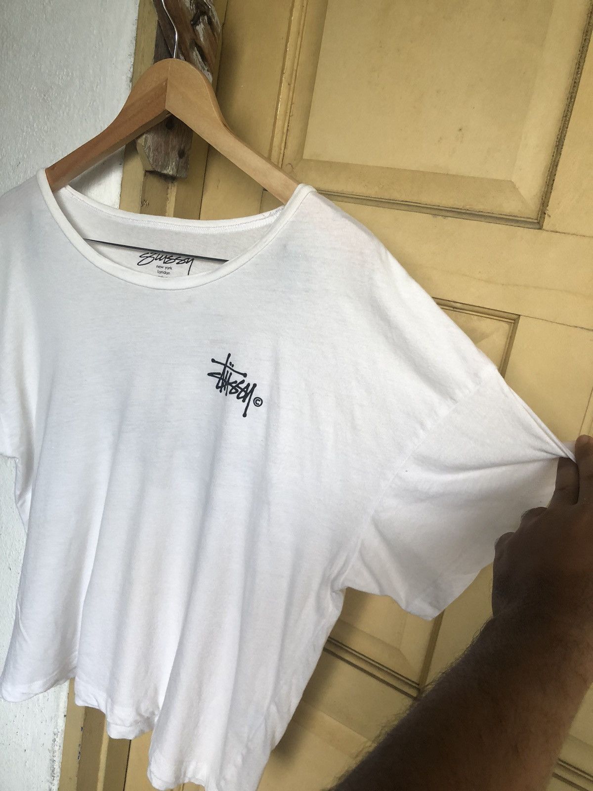 Stussy Rare❗️STUSSY Japan Big Print Crop Top Women Size M / US 6-8 / IT 42-44 - 11 Thumbnail
