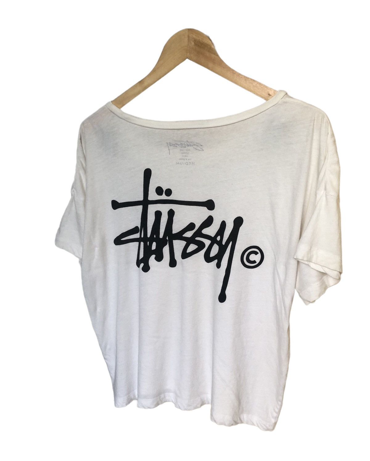 Stussy Rare❗️STUSSY Japan Big Print Crop Top Women Size M / US 6-8 / IT 42-44 - 1 Thumbnail