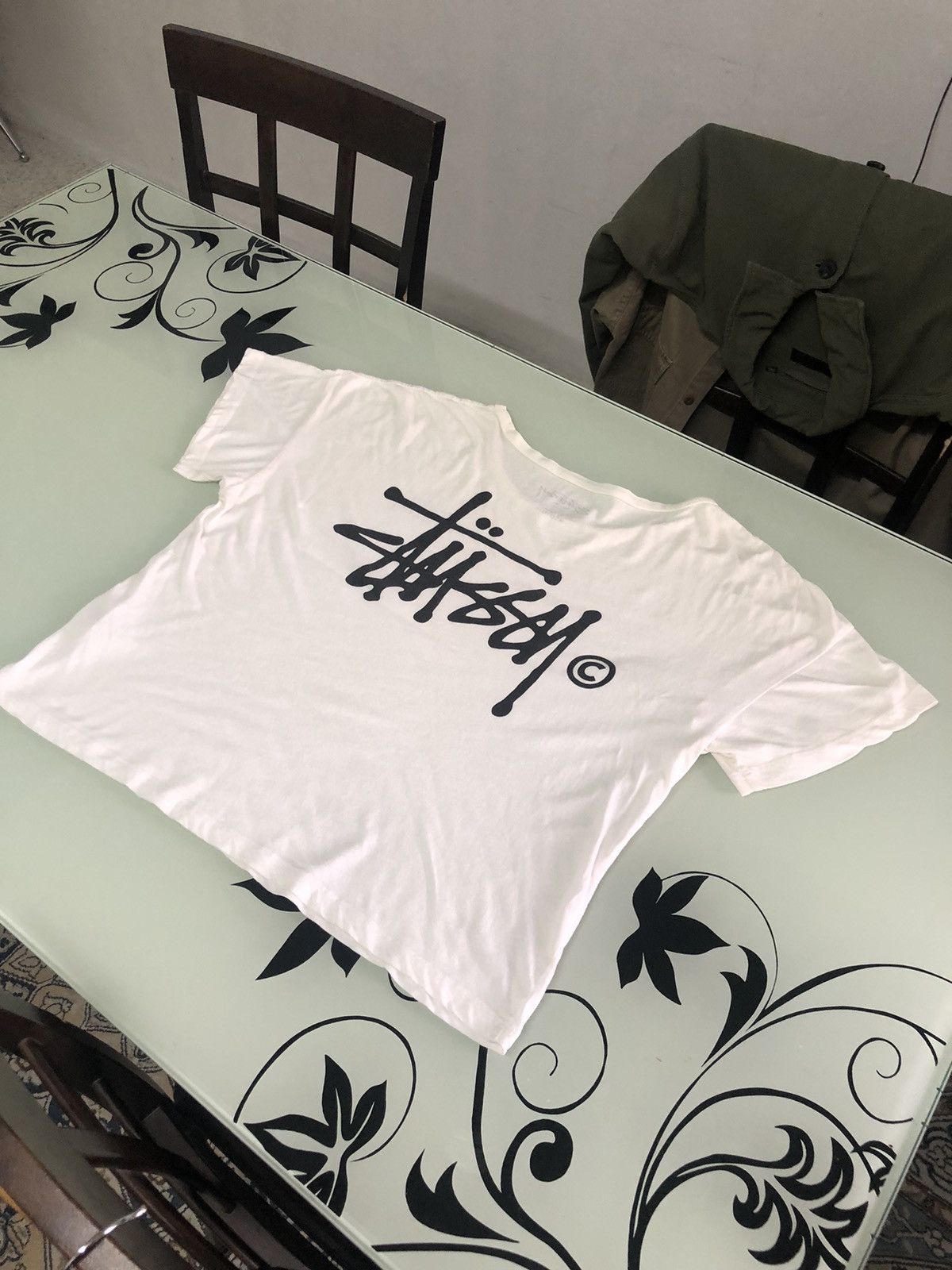 Stussy Rare❗️STUSSY Japan Big Print Crop Top Women Size M / US 6-8 / IT 42-44 - 16 Thumbnail