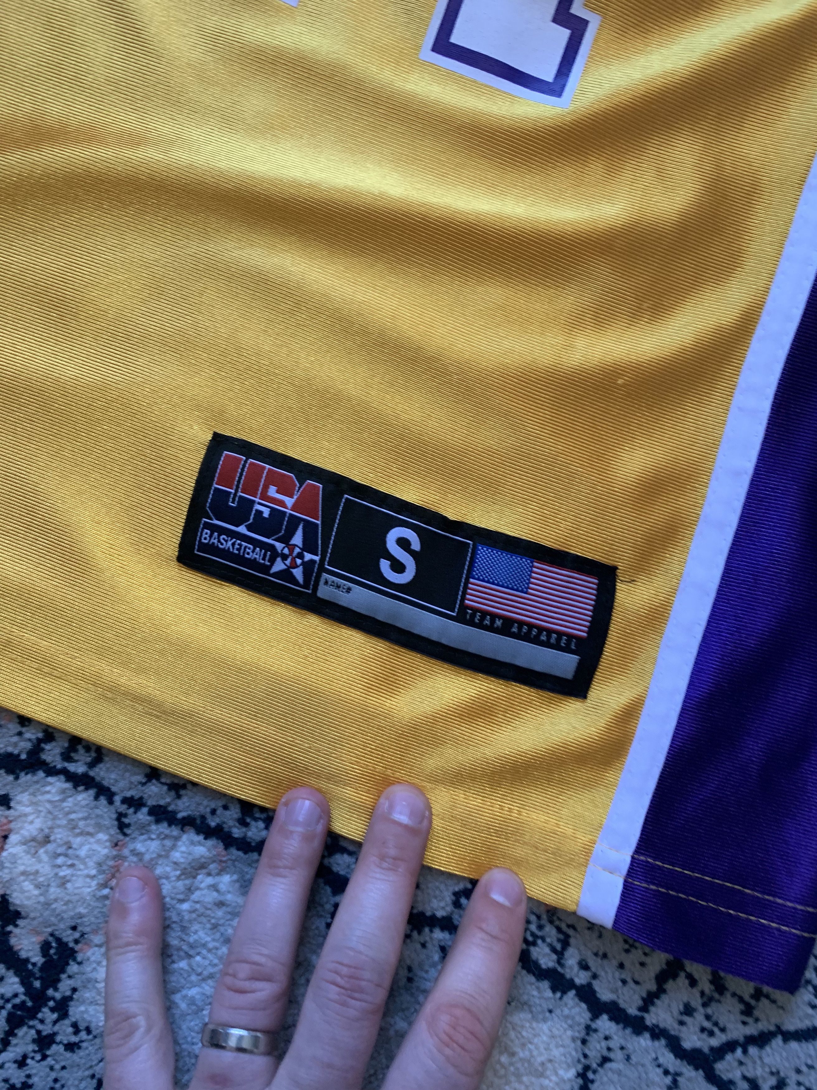 NBA Kobe Bryant 24 USA Lakers Size US S / EU 44-46 / 1 - 3 Thumbnail