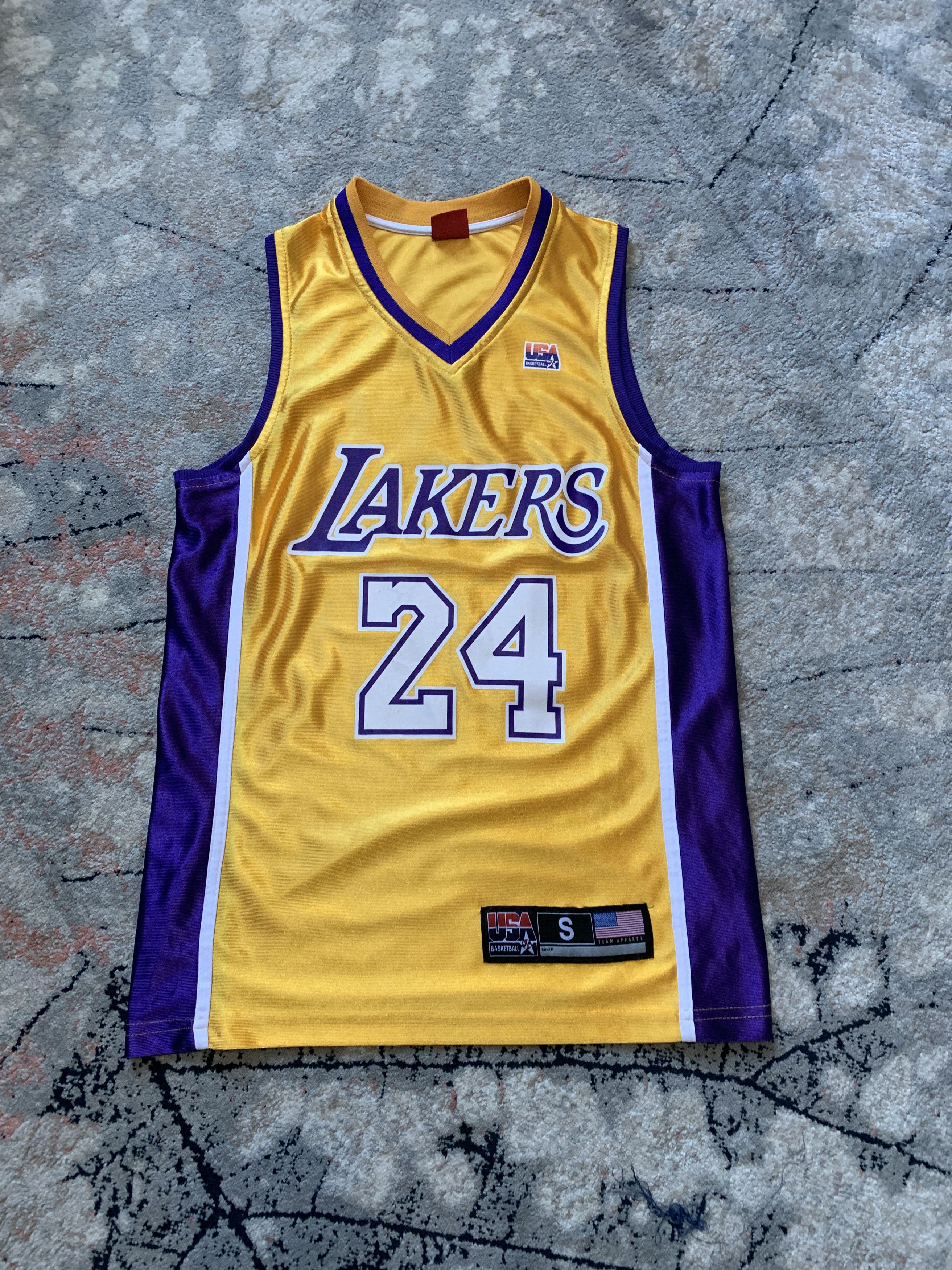 NBA Kobe Bryant 24 USA Lakers Size US S / EU 44-46 / 1 - 2 Thumbnail