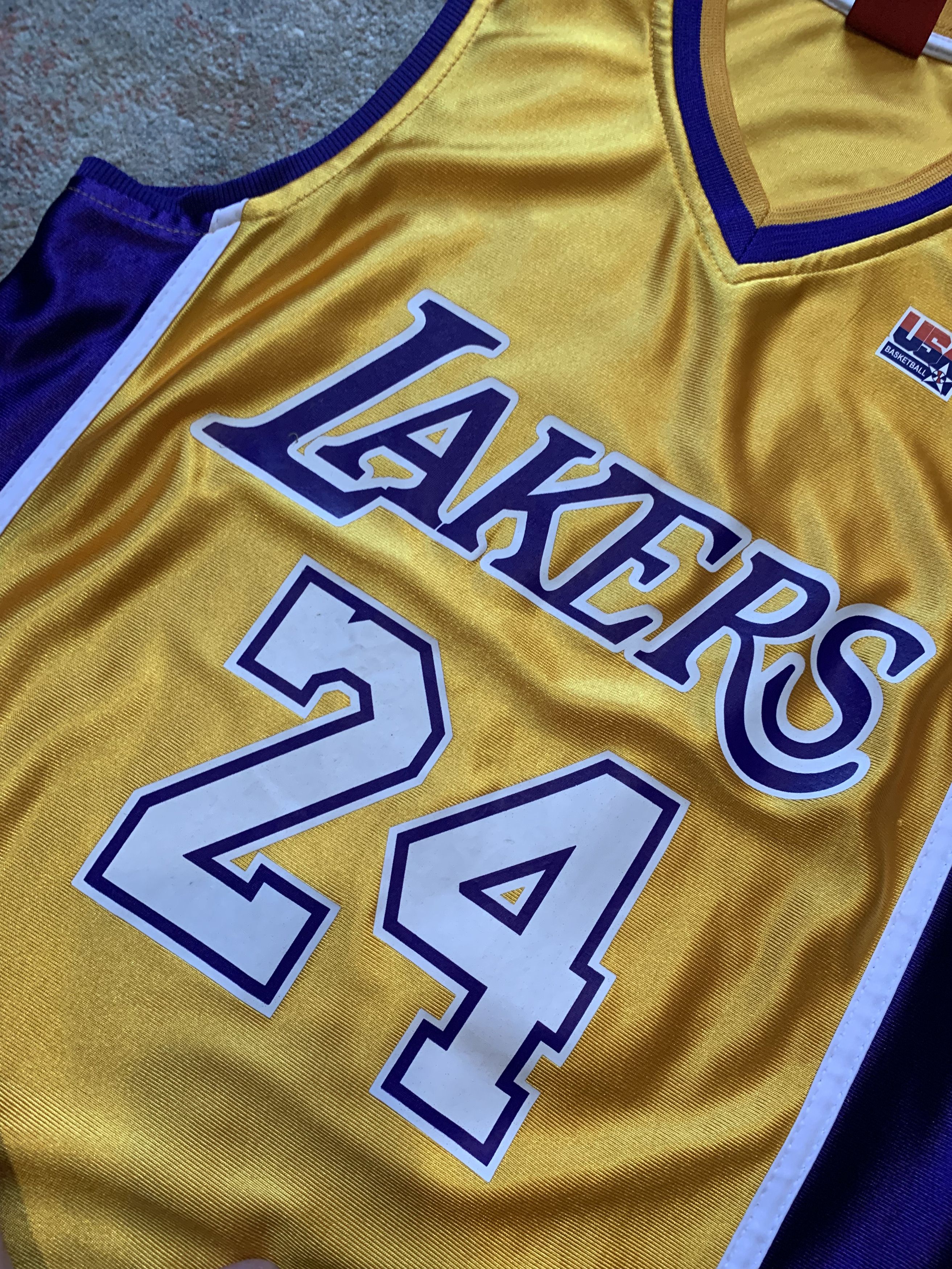 NBA Kobe Bryant 24 USA Lakers Size US S / EU 44-46 / 1 - 7 Thumbnail