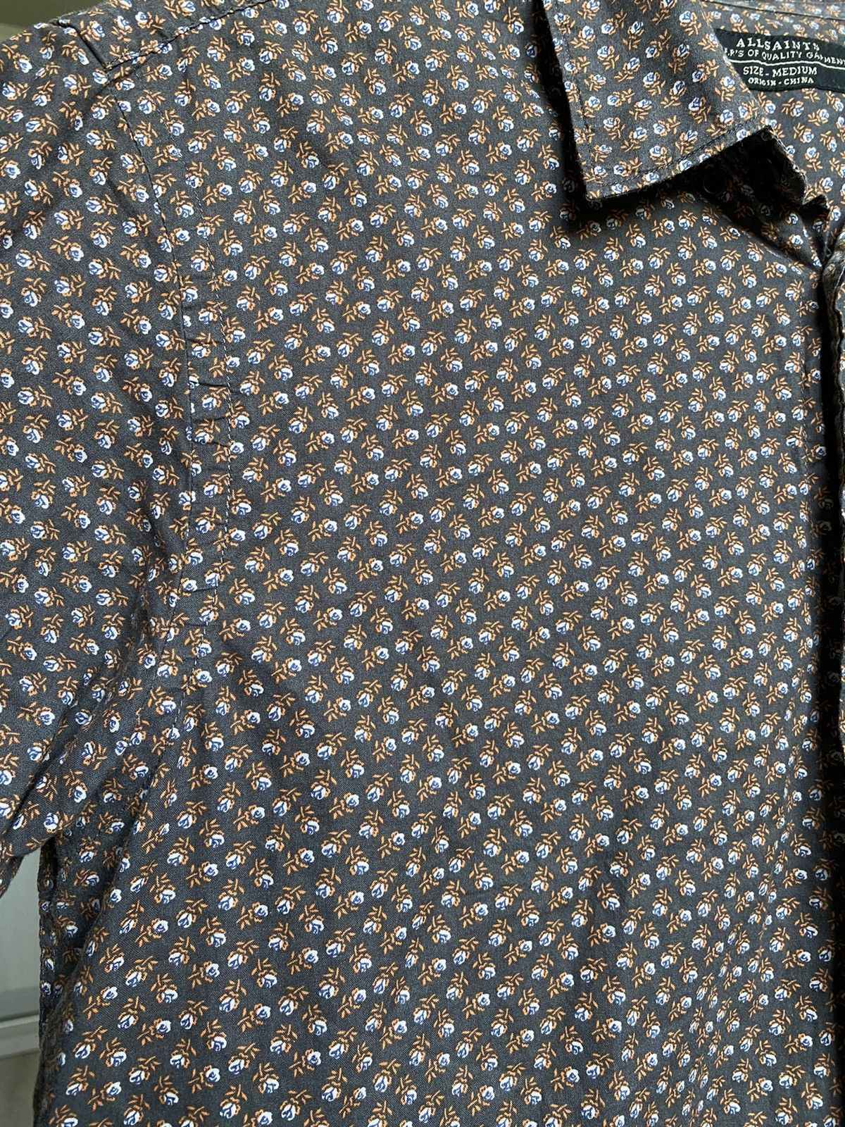 Allsaints × Vintage Allsaints shirt Hibiscus print Size US M / EU 48-50 / 2 - 4 Thumbnail