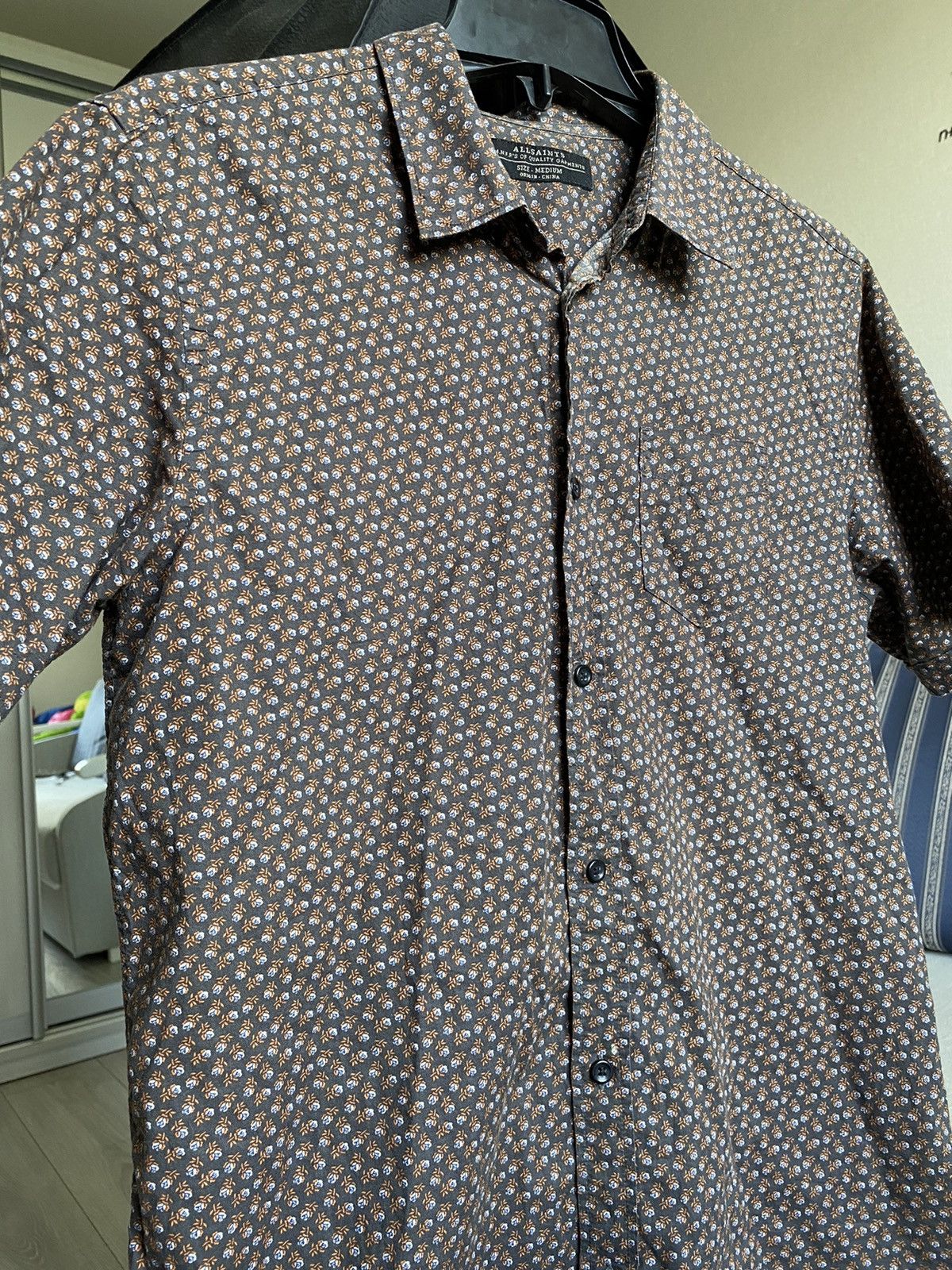 Allsaints × Vintage Allsaints shirt Hibiscus print Size US M / EU 48-50 / 2 - 6 Thumbnail